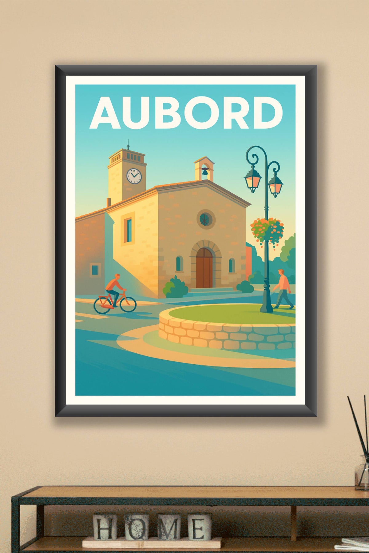 Affiche de Aubord - Charme intemporel au cœur du village