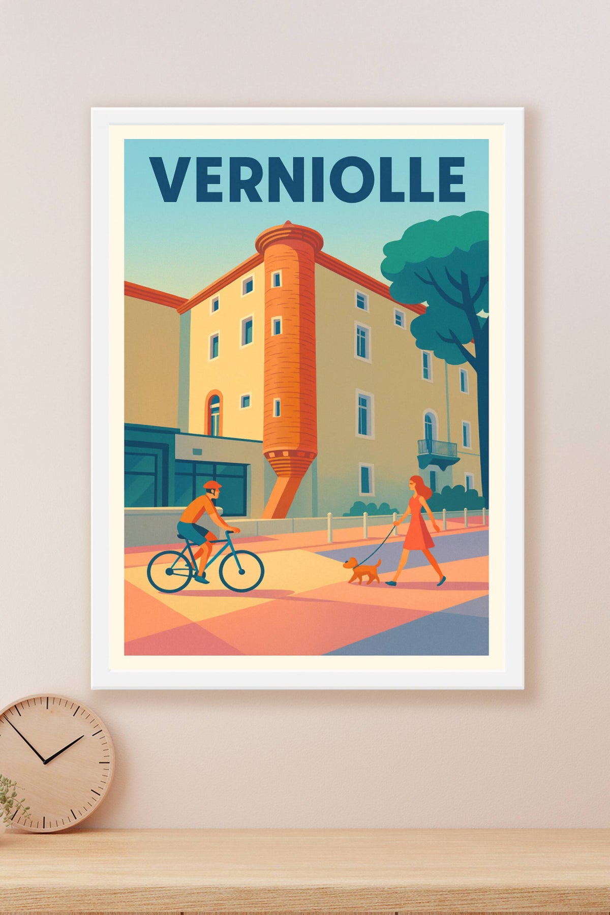 Affiche de Verniolle - Ambiance douce et balade en ville