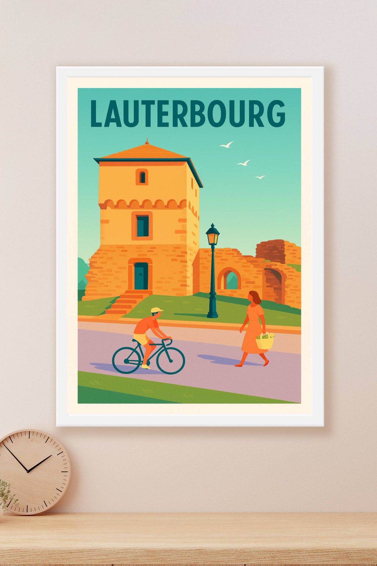 Affiche de Lauterbourg - Charme historique et douceur de vivre