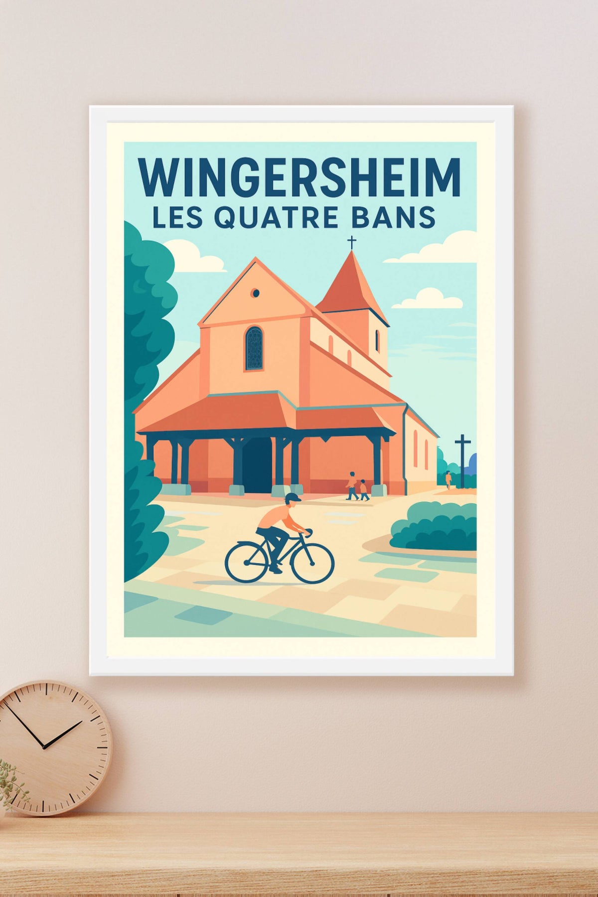 Affiche de Wingersheim les Quatre Bans - Charme et sérénité au cœur de l'Alsace
