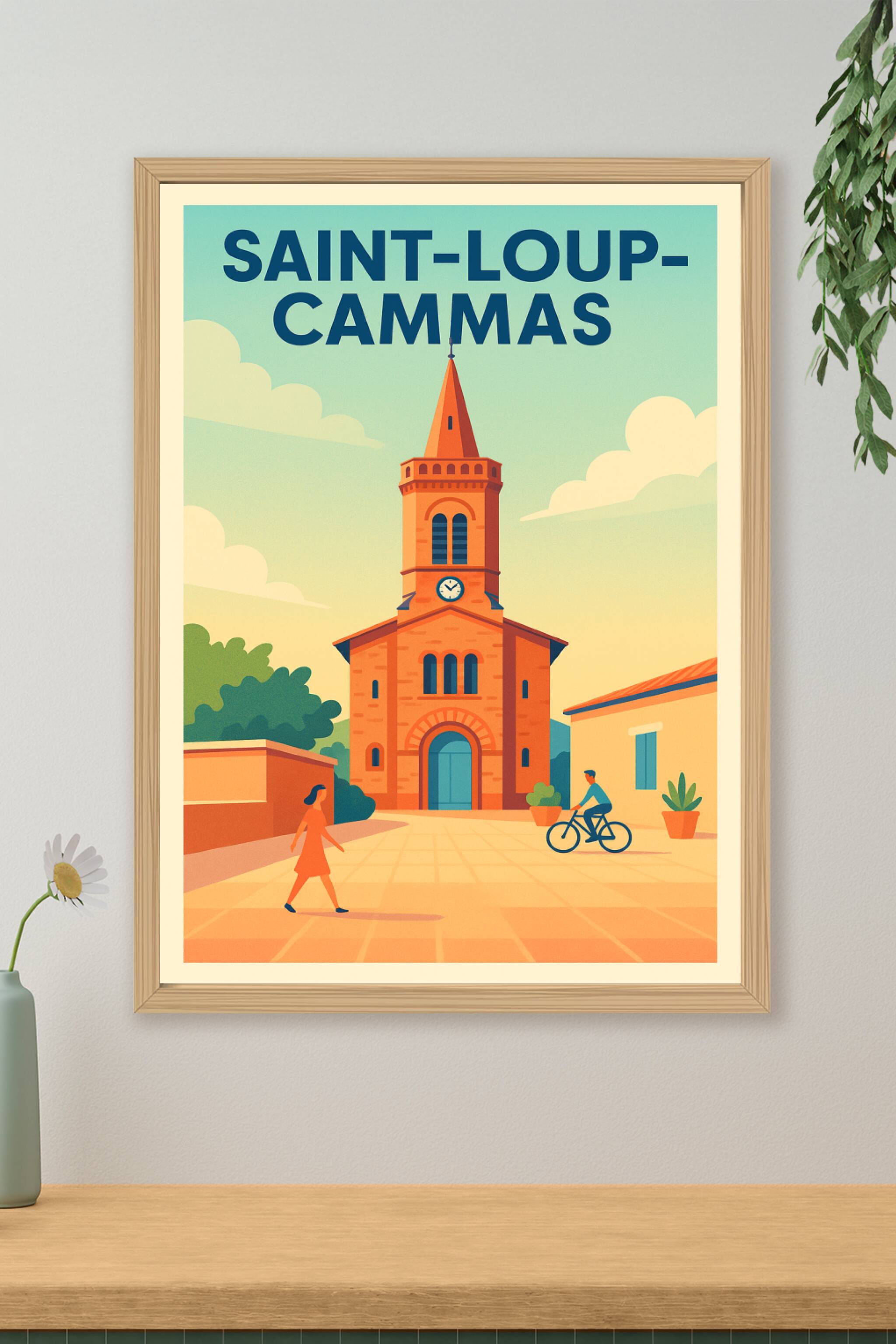 Affiche de Saint-Loup-Cammas - Charme et Sérénité en Occitanie