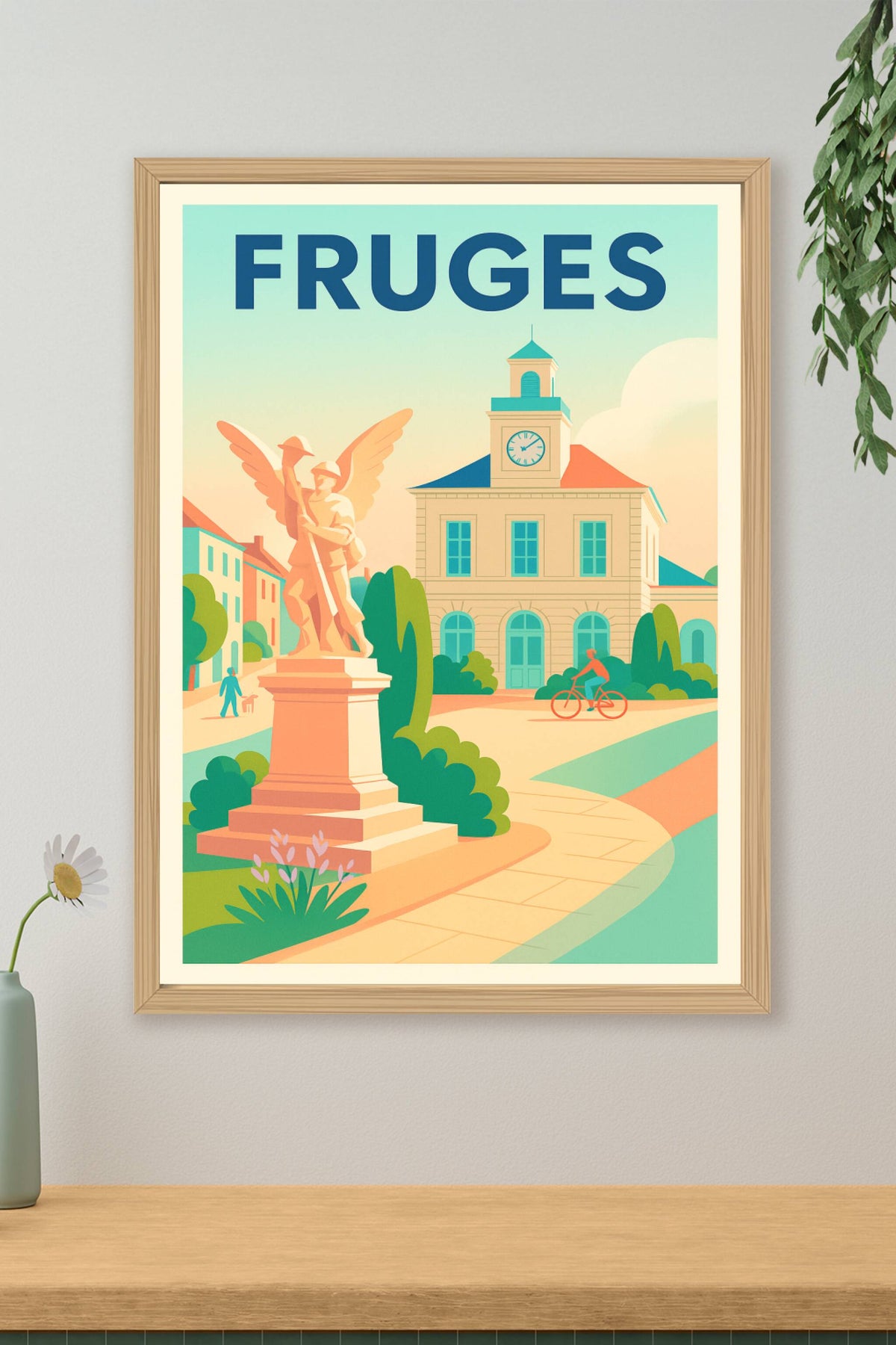 Affiche de Fruges - Un coin de charme au cœur du Pas-de-Calais