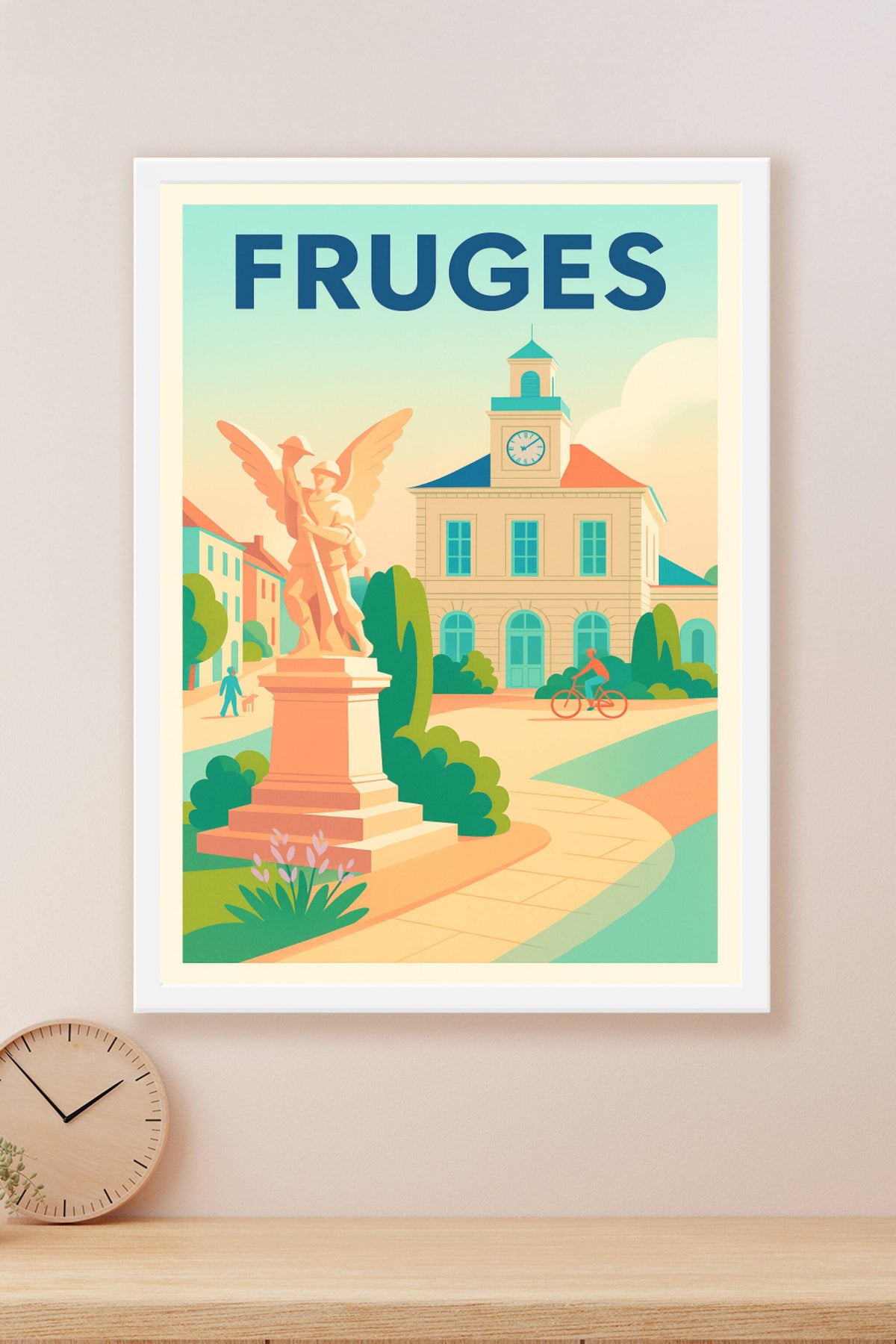 Affiche de Fruges - Un coin de charme au cœur du Pas-de-Calais