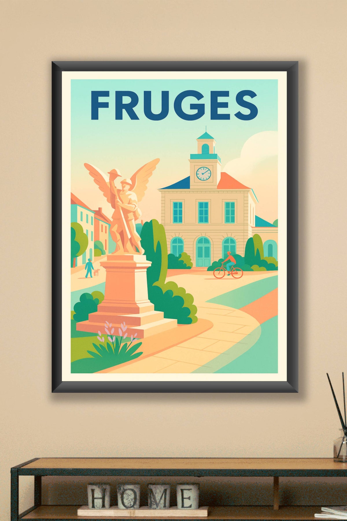Affiche de Fruges - Un coin de charme au cœur du Pas-de-Calais