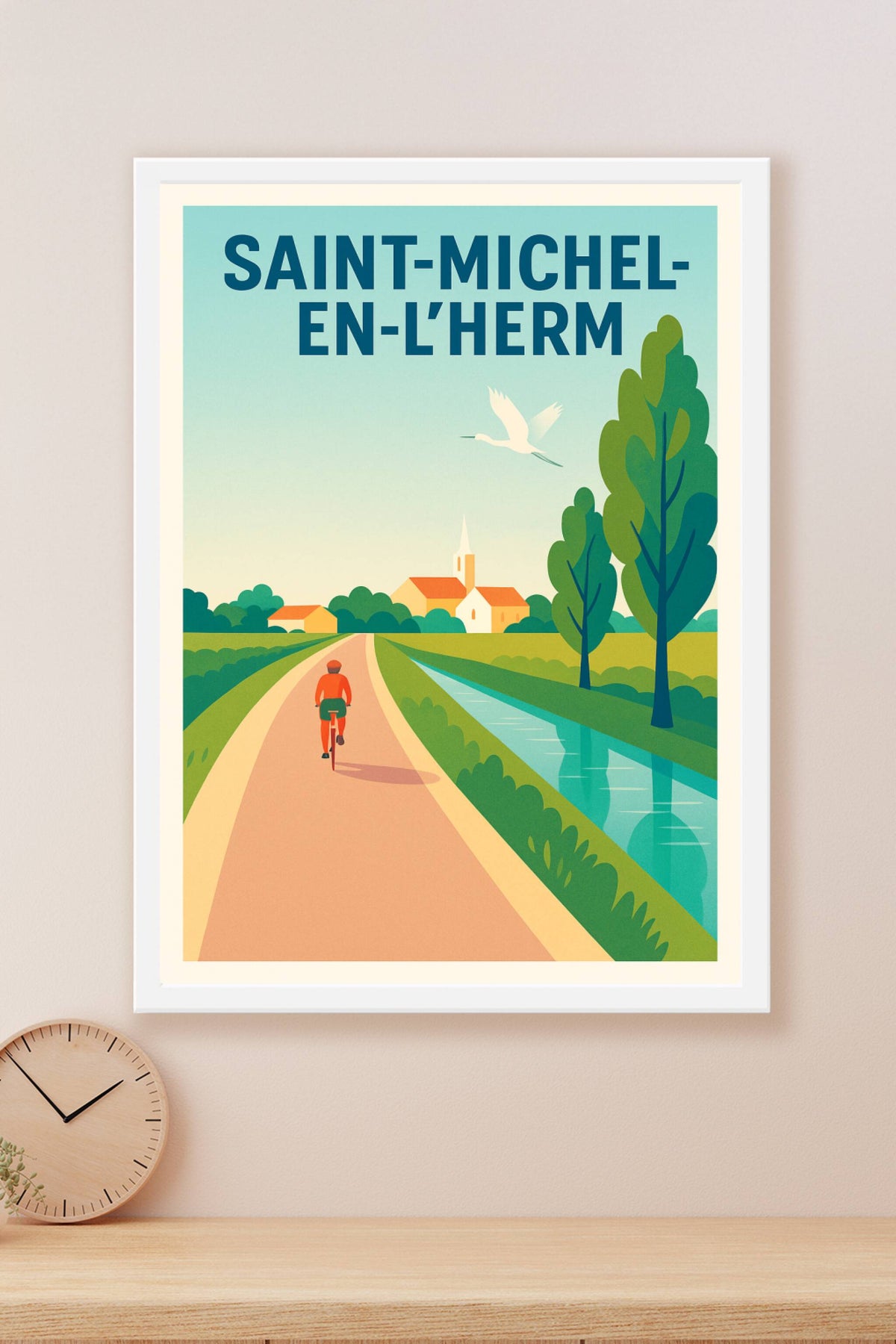 Affiche de Saint-Michel-en-l'Herm - Escapade nature et sérénité