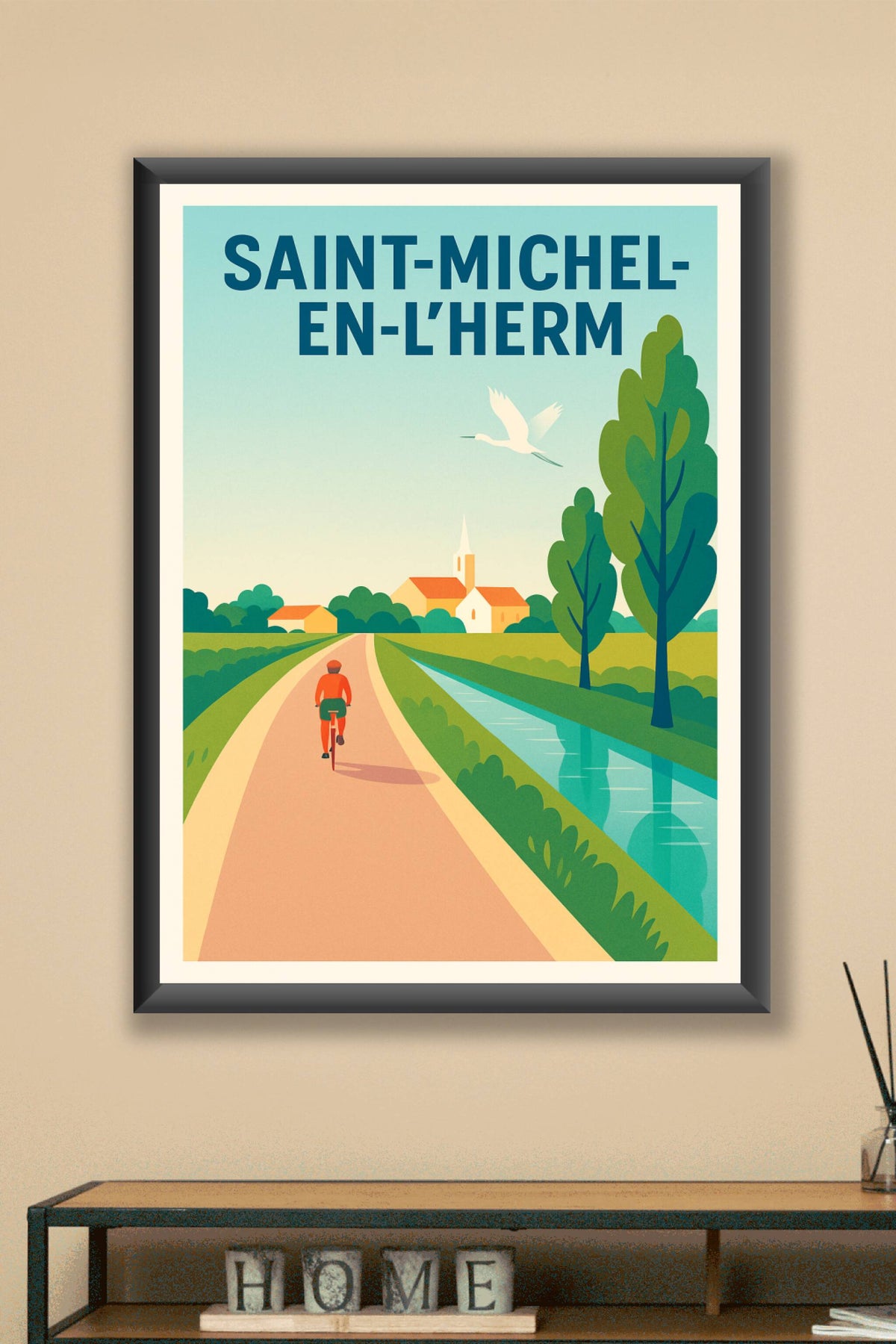 Affiche de Saint-Michel-en-l'Herm - Escapade nature et sérénité