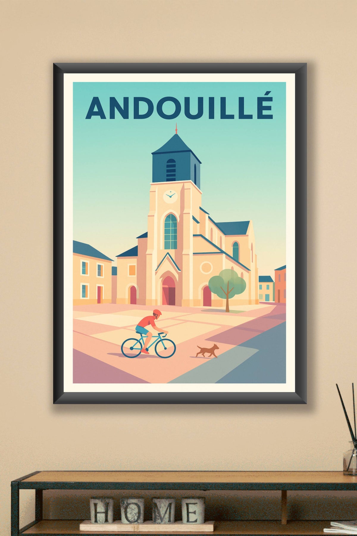 Affiche de Andouillé - Charme et sérénité au cœur du village