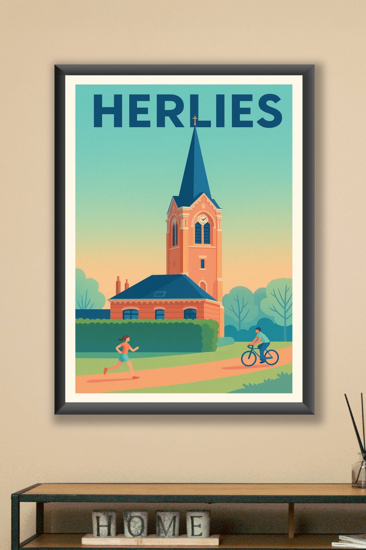 Affiche de Herlies - Charme tranquille et vie locale