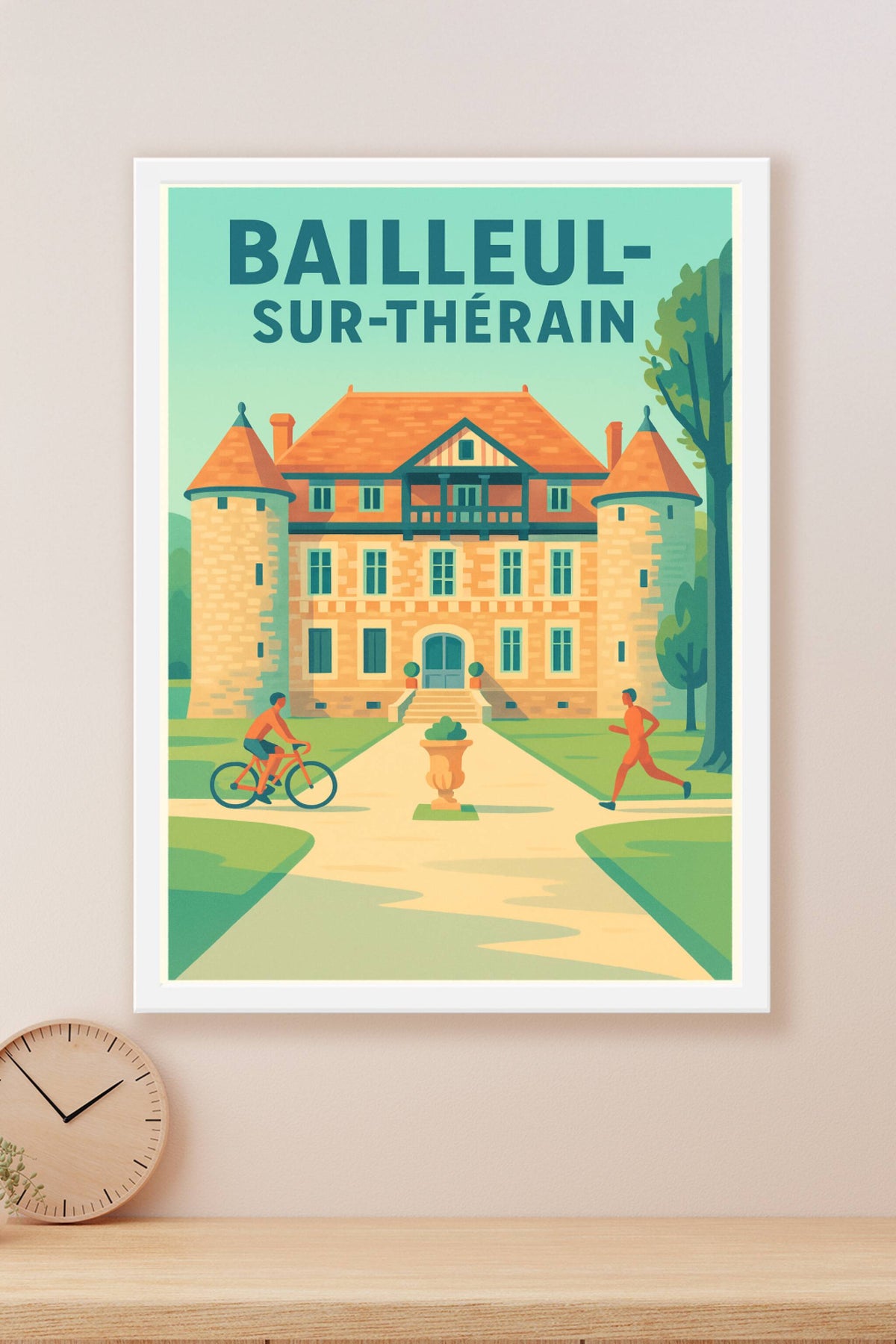 Affiche de Bailleul-sur-Thérain - Charme historique et nature apaisante