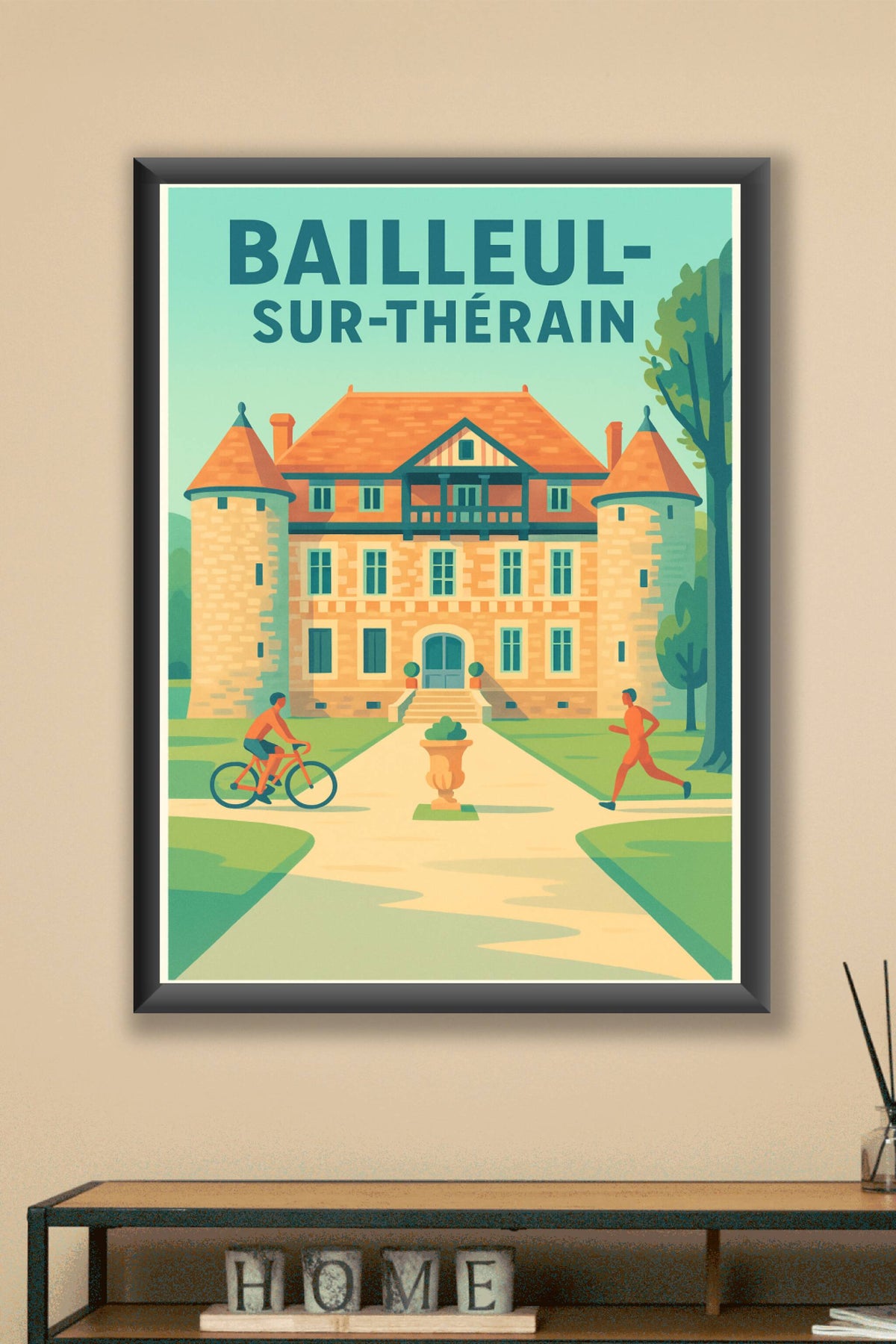 Affiche de Bailleul-sur-Thérain - Charme historique et nature apaisante