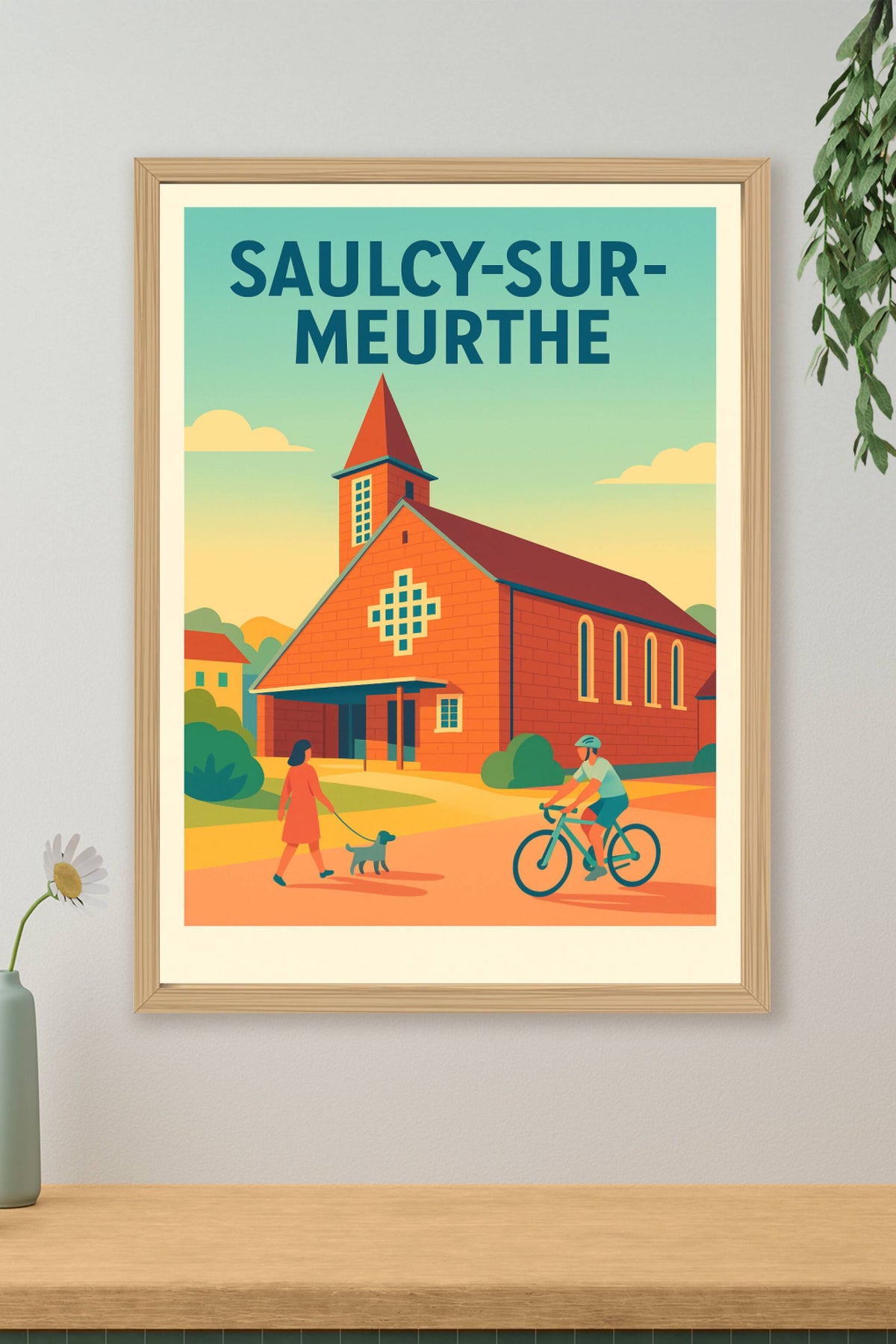 Affiche de Saulcy-sur-Meurthe - Charme tranquille et nature apaisante