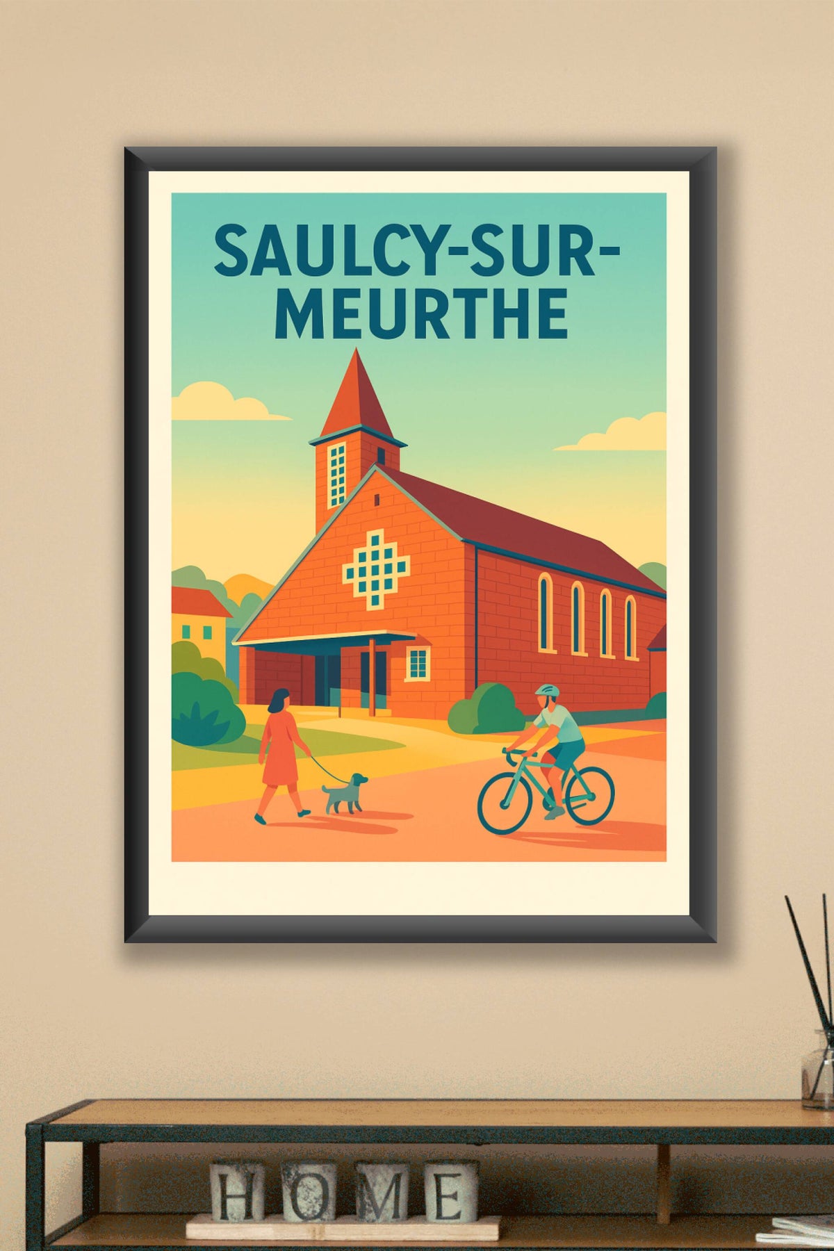 Affiche de Saulcy-sur-Meurthe - Charme tranquille et nature apaisante