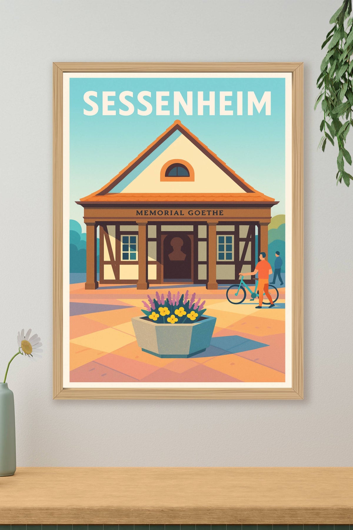 Affiche de Sessenheim - Le charme historique du Memorial Goethe