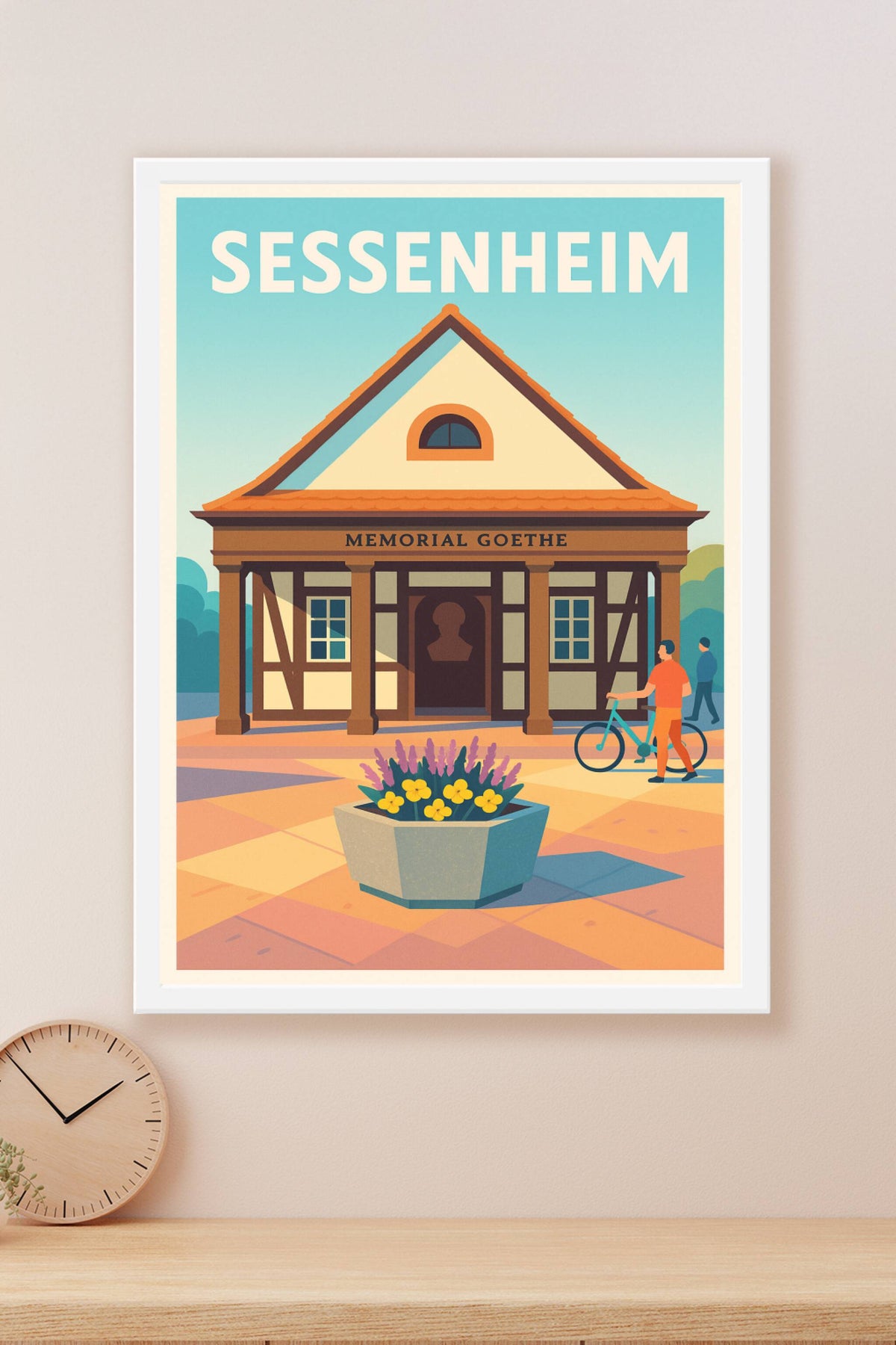 Affiche de Sessenheim - Le charme historique du Memorial Goethe