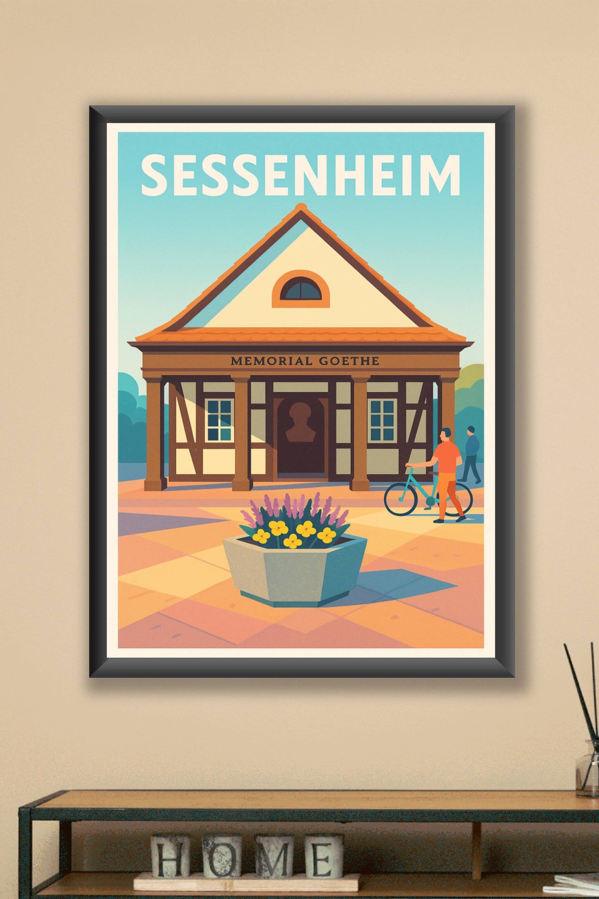 Affiche de Sessenheim - Le charme historique du Memorial Goethe