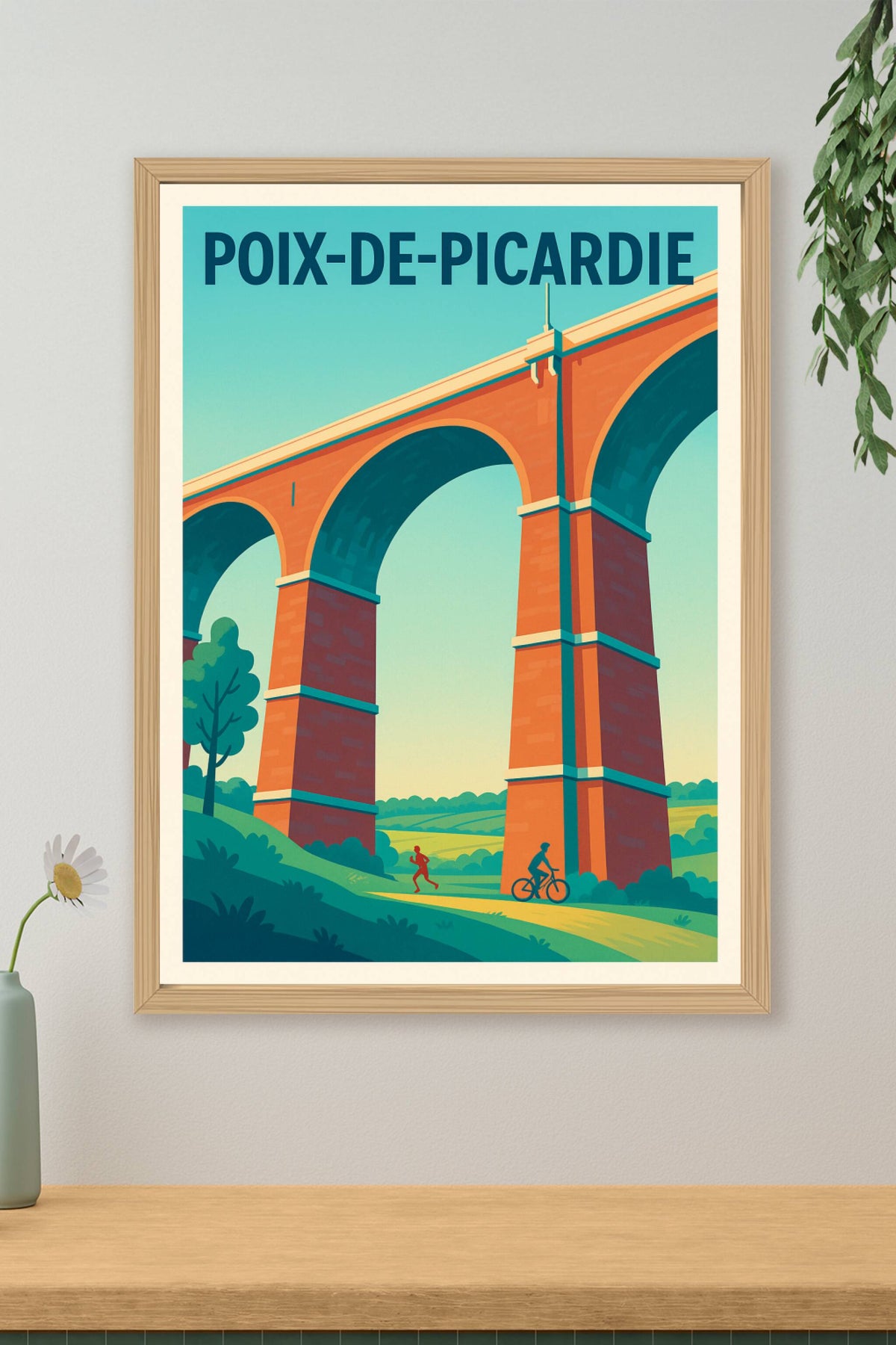 Affiche de Poix-de-Picardie - L’élégance architecturale au cœur de la nature