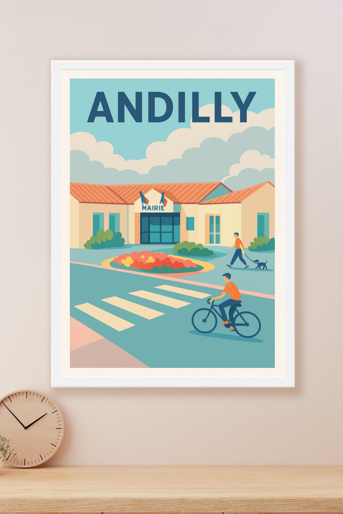 Affiche de Andilly - Charme tranquille et vie de village
