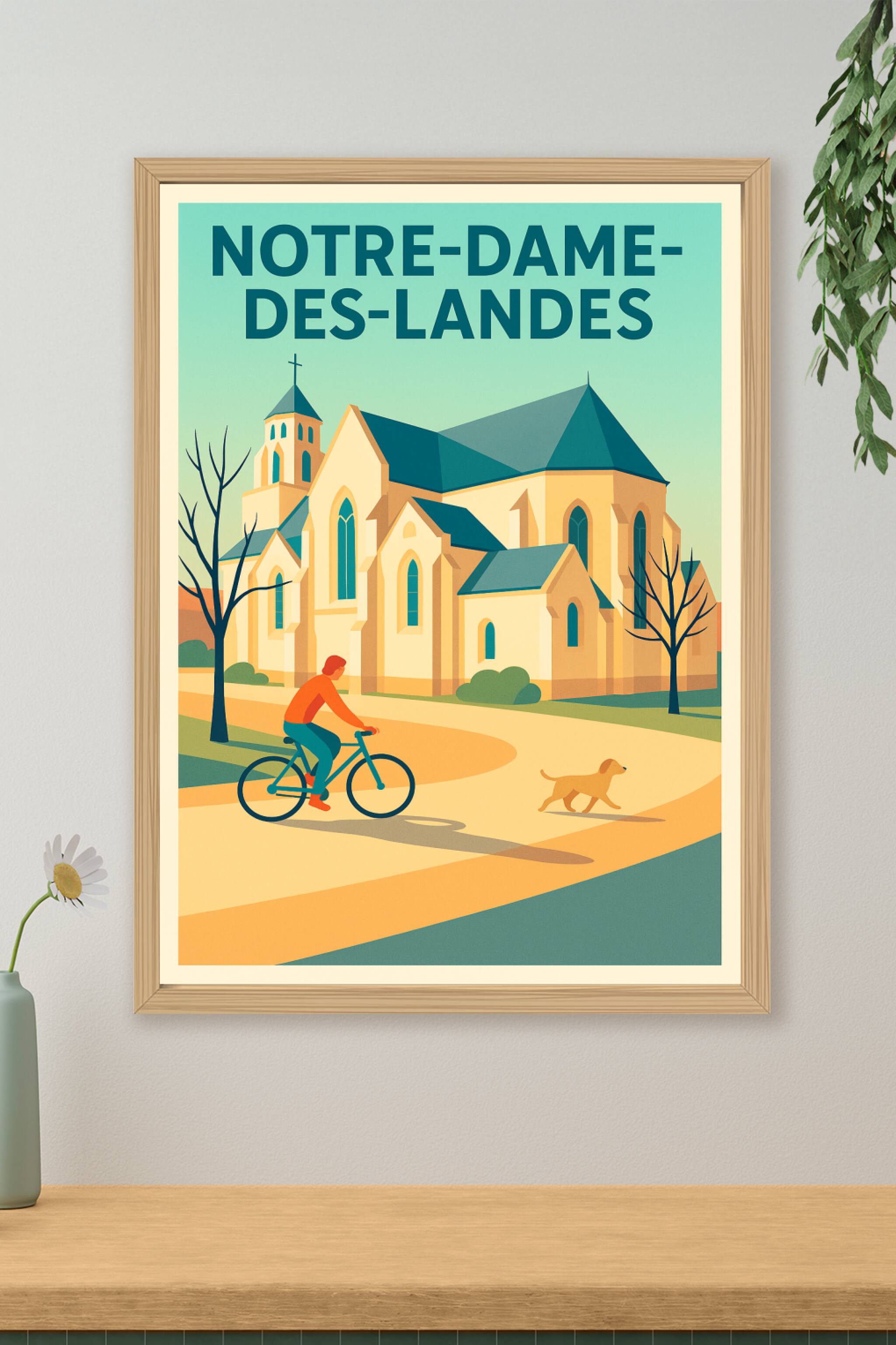 Affiche de Notre-Dame-des-Landes - Charme et sérénité au cœur du bocage