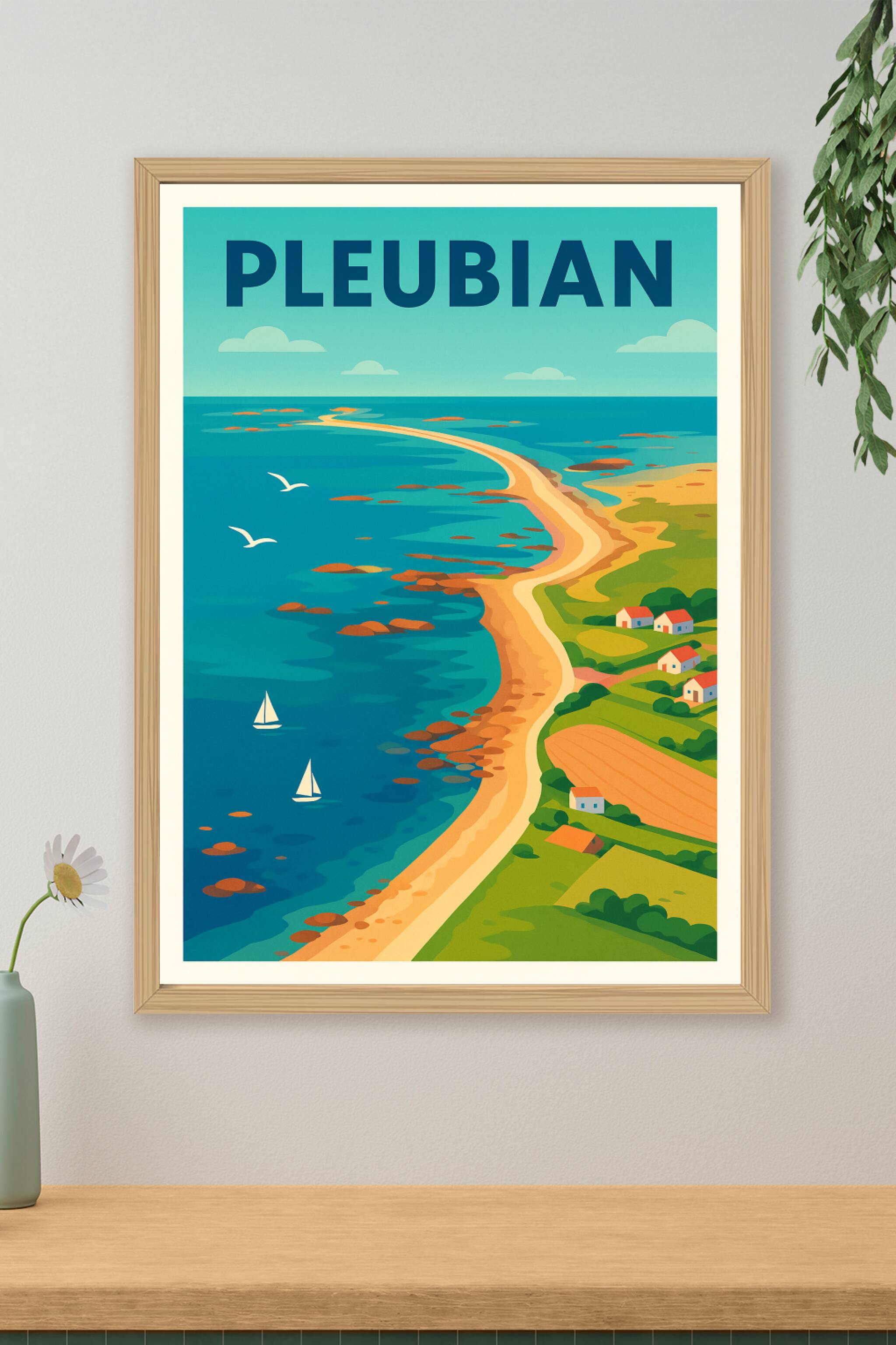 Affiche de Pleubian - Charme côtier et nature préservée
