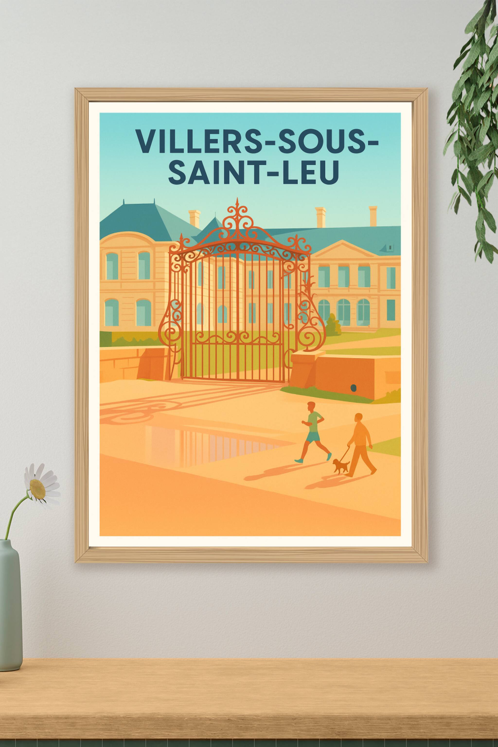 Affiche de Villers-sous-Saint-Leu - Élégance et sérénité au cœur de l'Oise