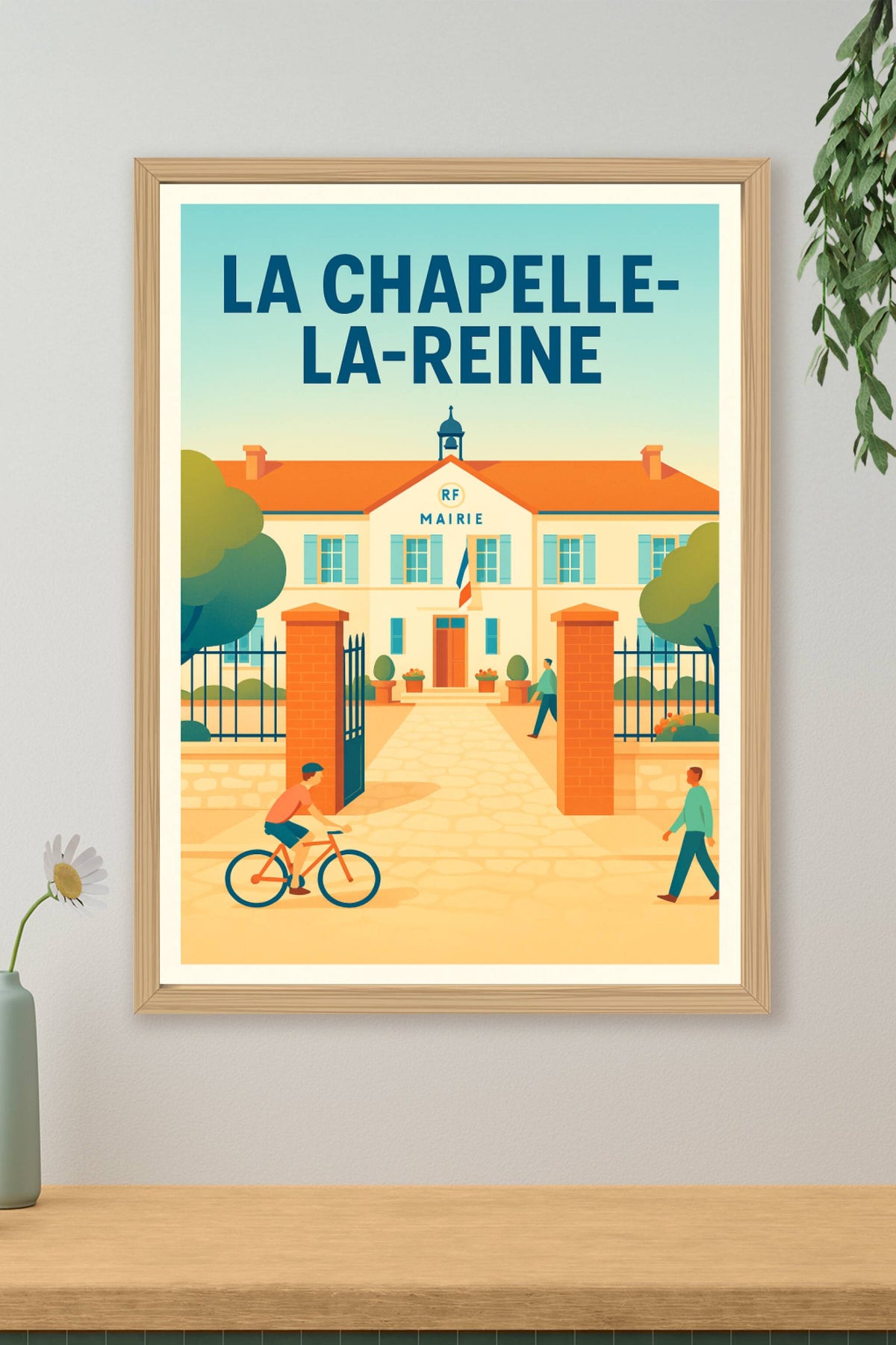 Affiche de La Chapelle-la-Reine - Charme et sérénité au cœur du village