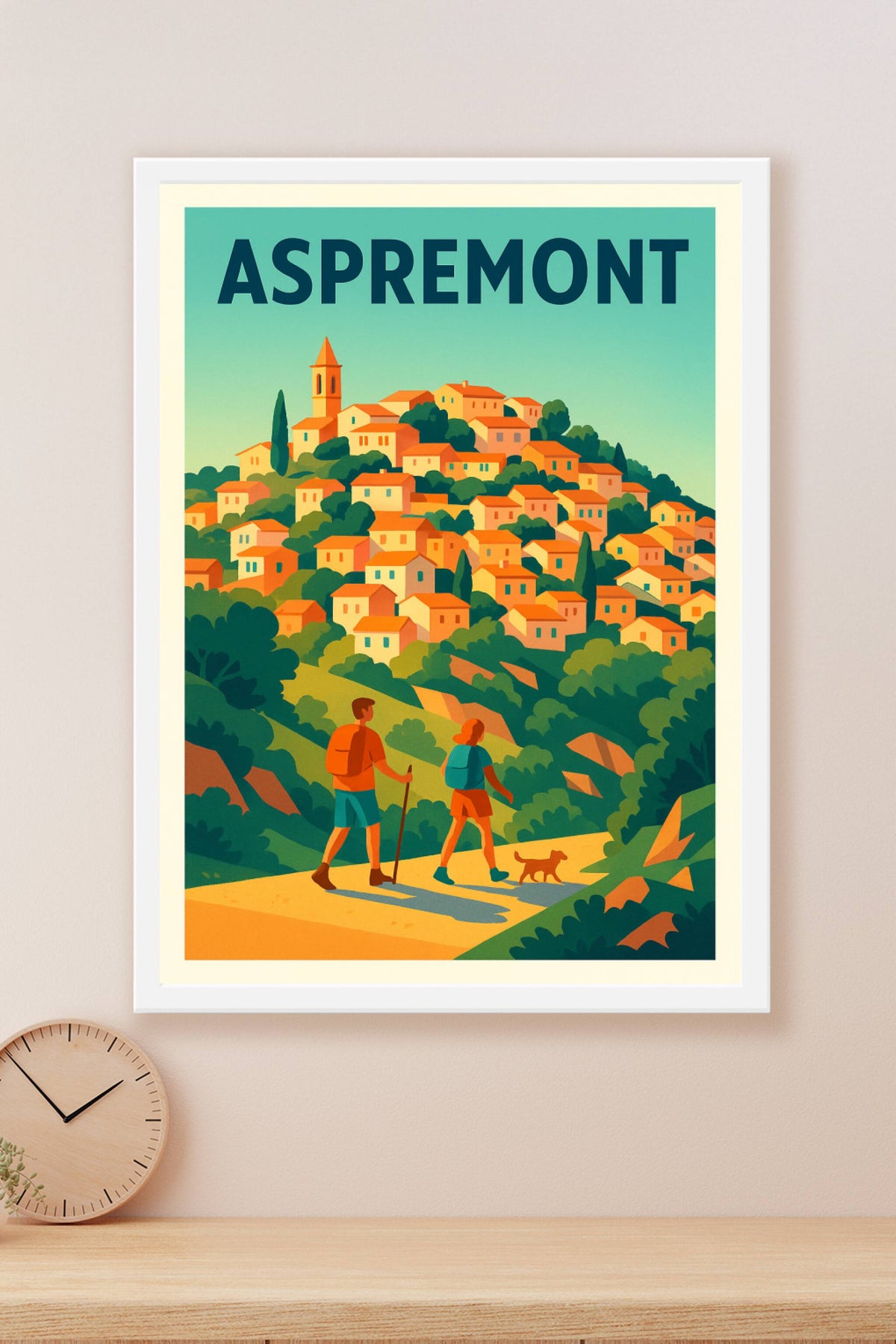 Affiche de Aspremont - Escapade au cœur de la Provence authentique