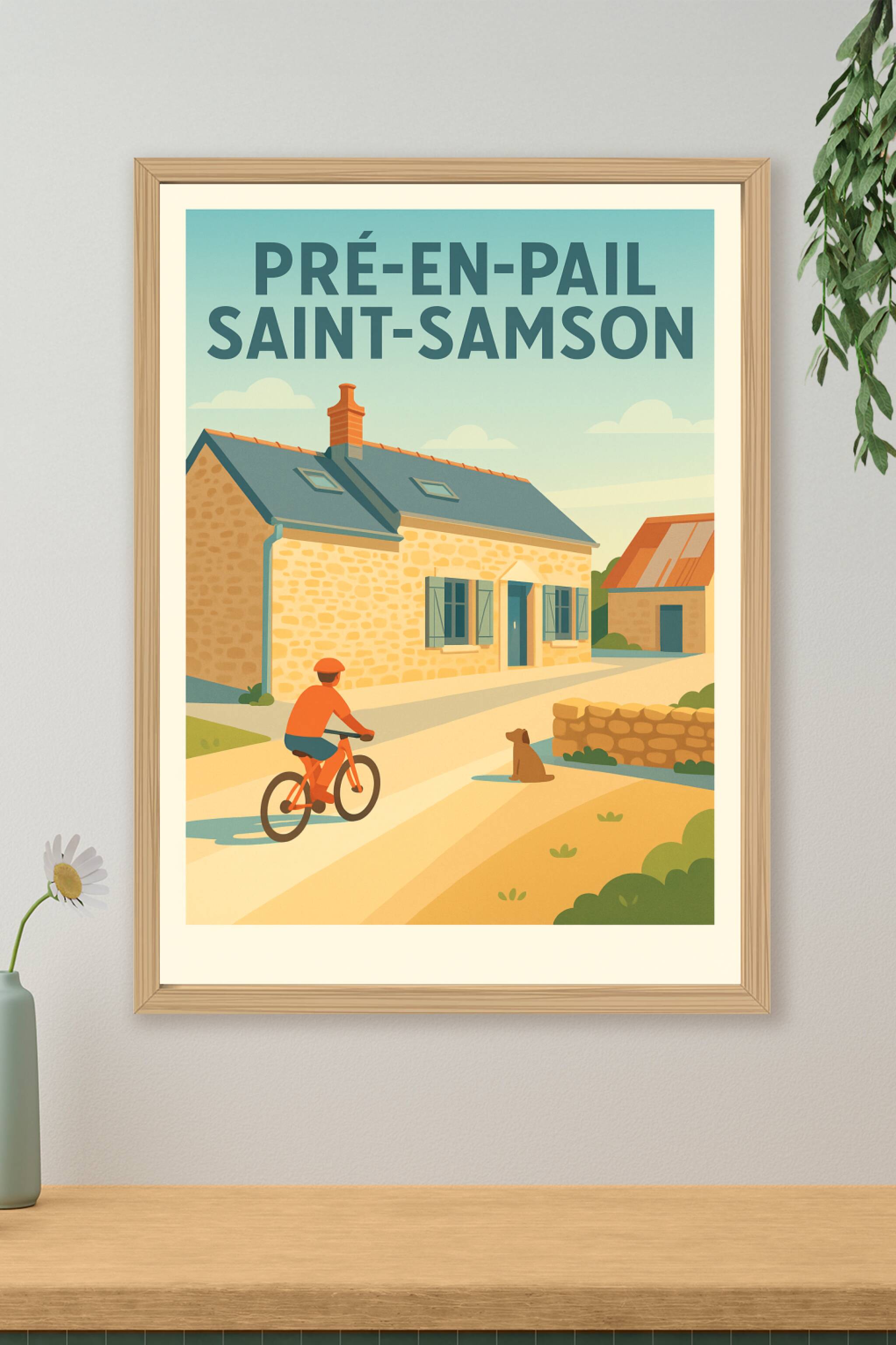Affiche de Pré-en-Pail-Saint-Samson - Charme et Sérénité Campagnarde