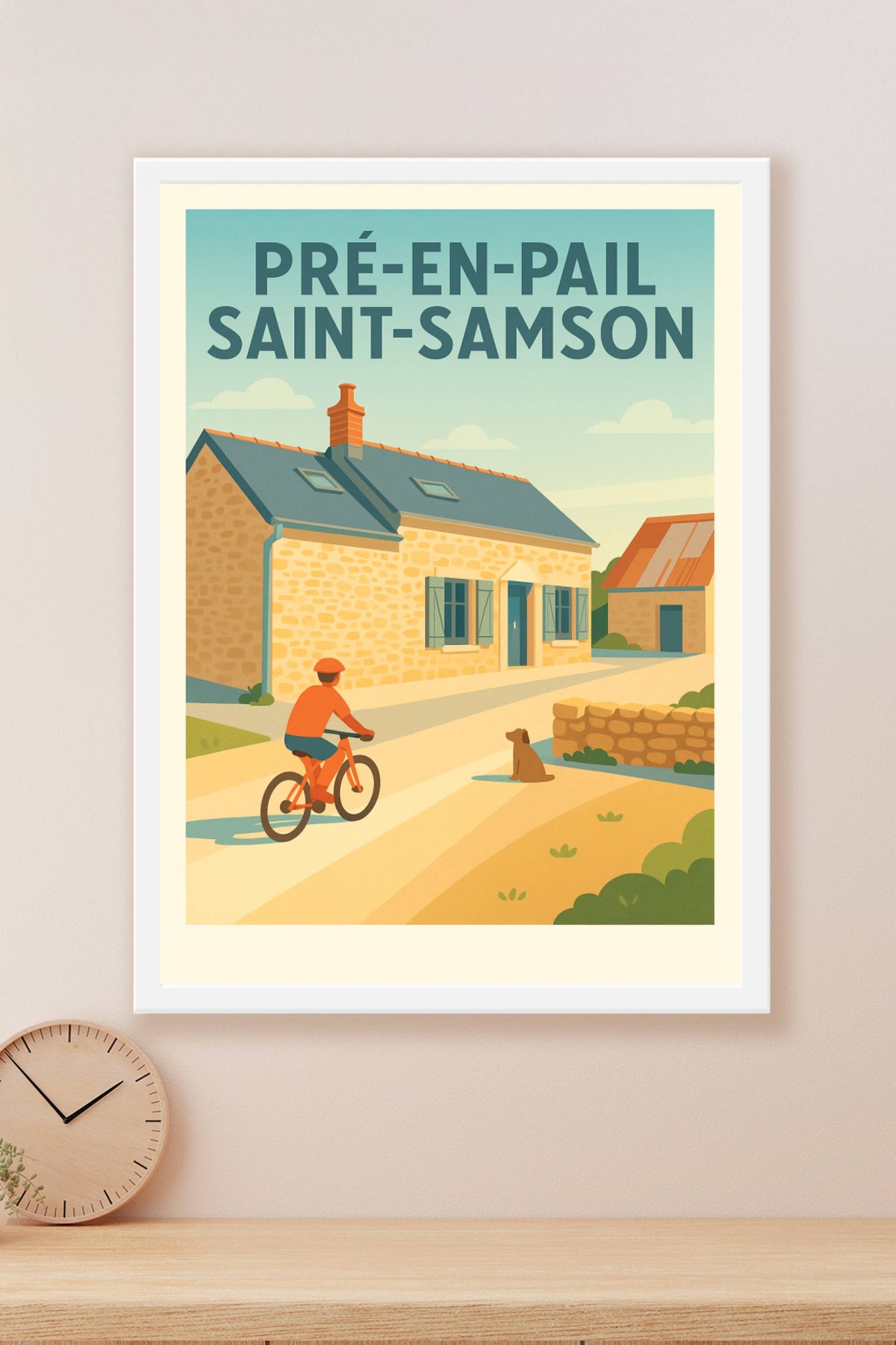 Affiche de Pré-en-Pail-Saint-Samson - Charme et Sérénité Campagnarde