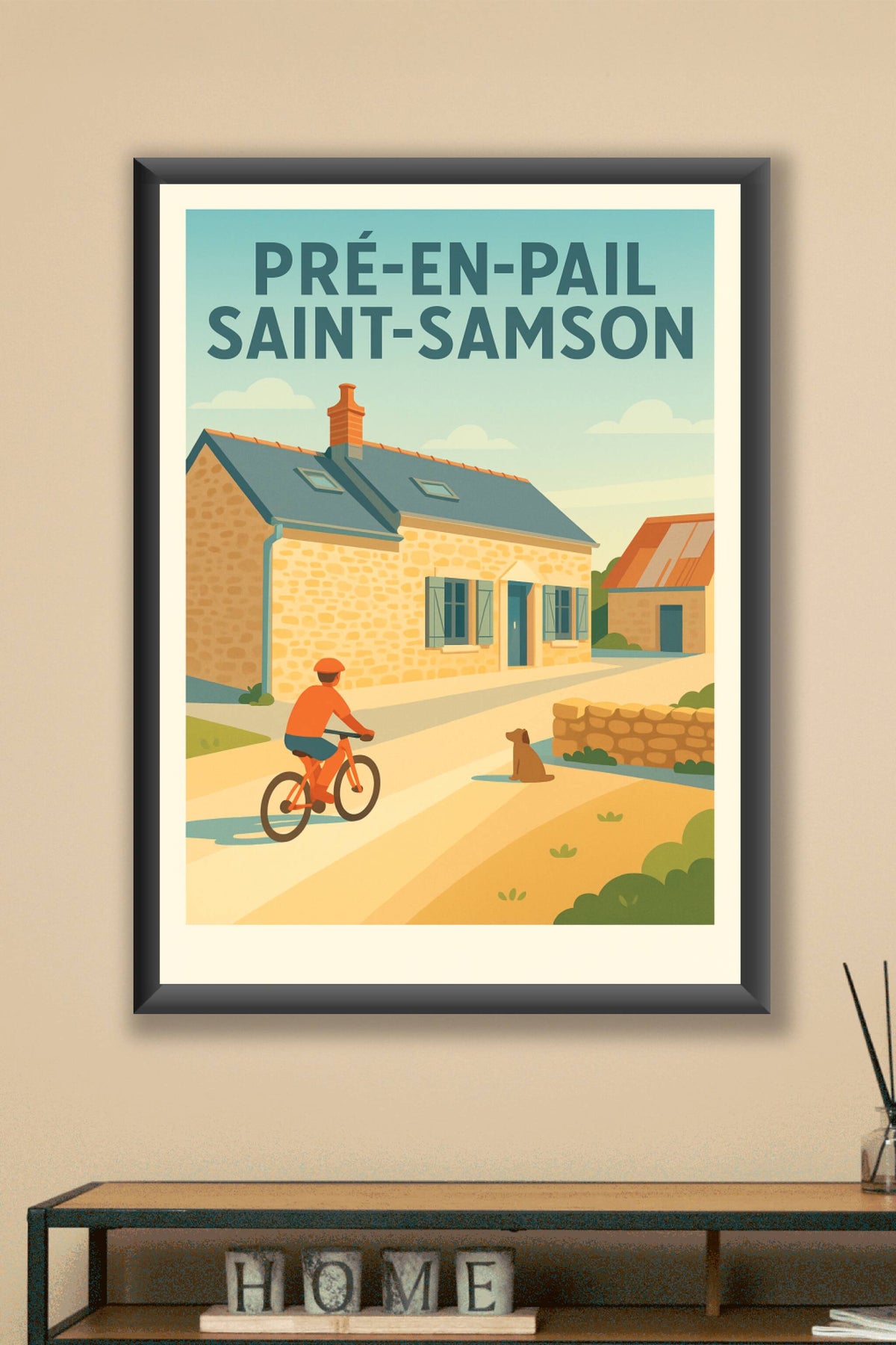 Affiche de Pré-en-Pail-Saint-Samson - Charme et Sérénité Campagnarde