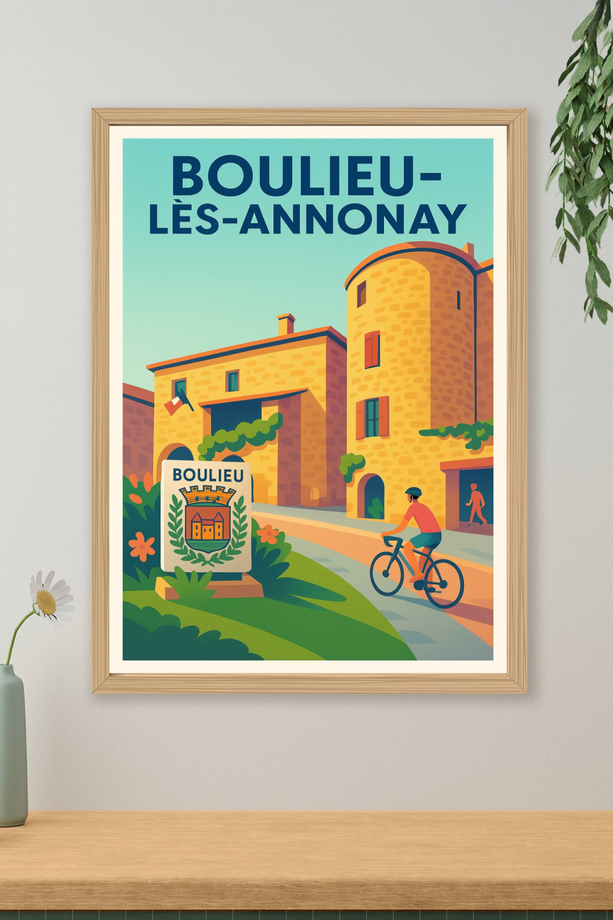 Affiche de Boulieu-lès-Annonay - Au cœur d'un village charmant