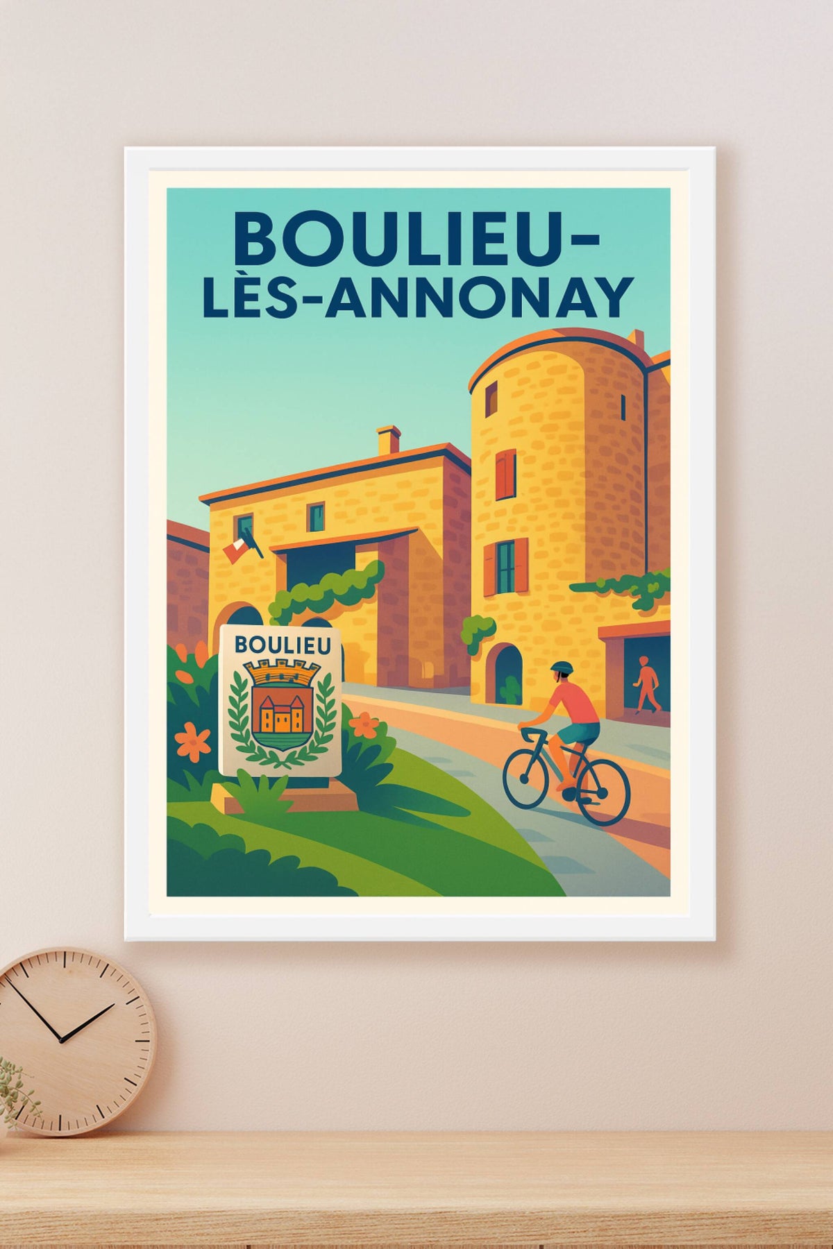 Affiche de Boulieu-lès-Annonay - Au cœur d'un village charmant