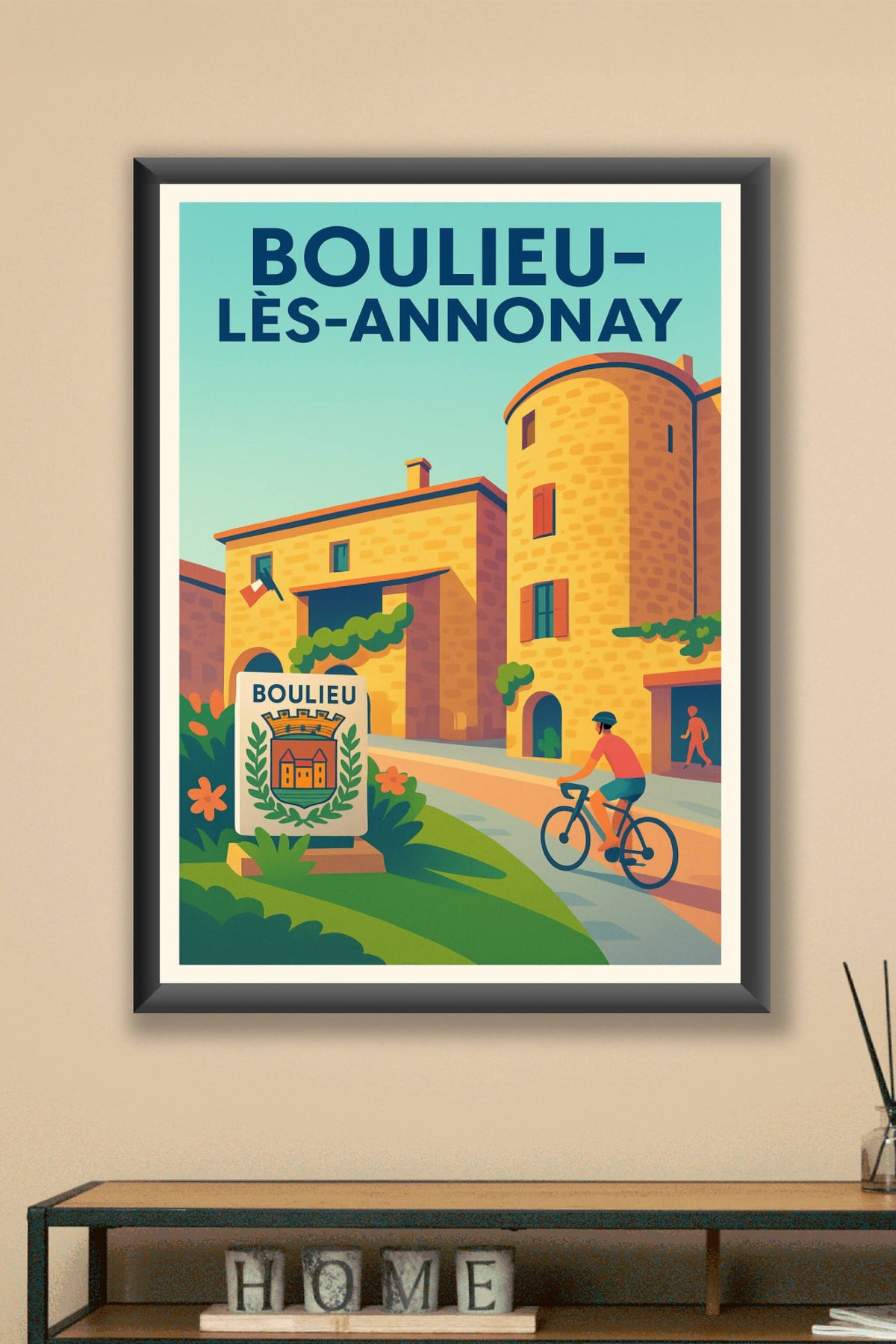 Affiche de Boulieu-lès-Annonay - Au cœur d'un village charmant