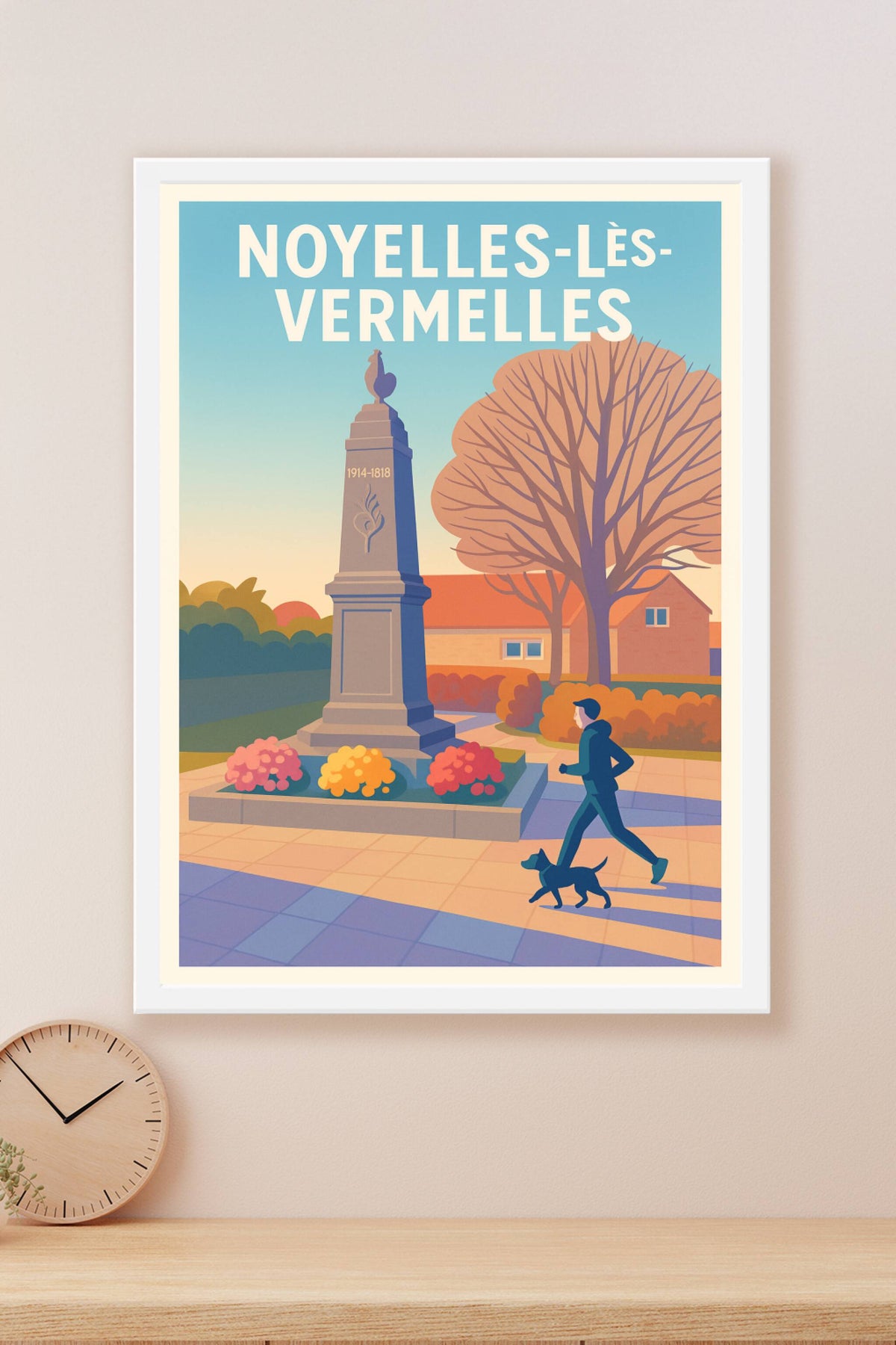 Affiche de Noyelles-lès-Vermelles - Un moment de paix au cœur du village