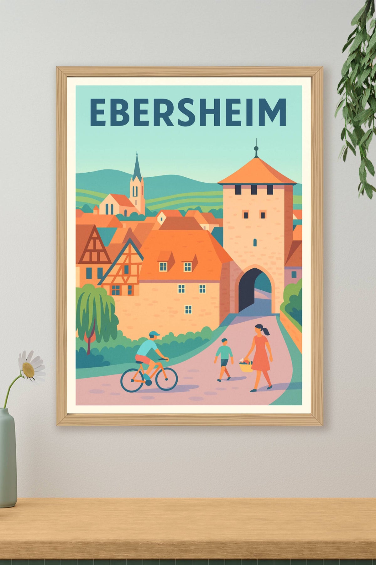 Affiche de Ebersheim - Charme et traditions au cœur de l'Alsace