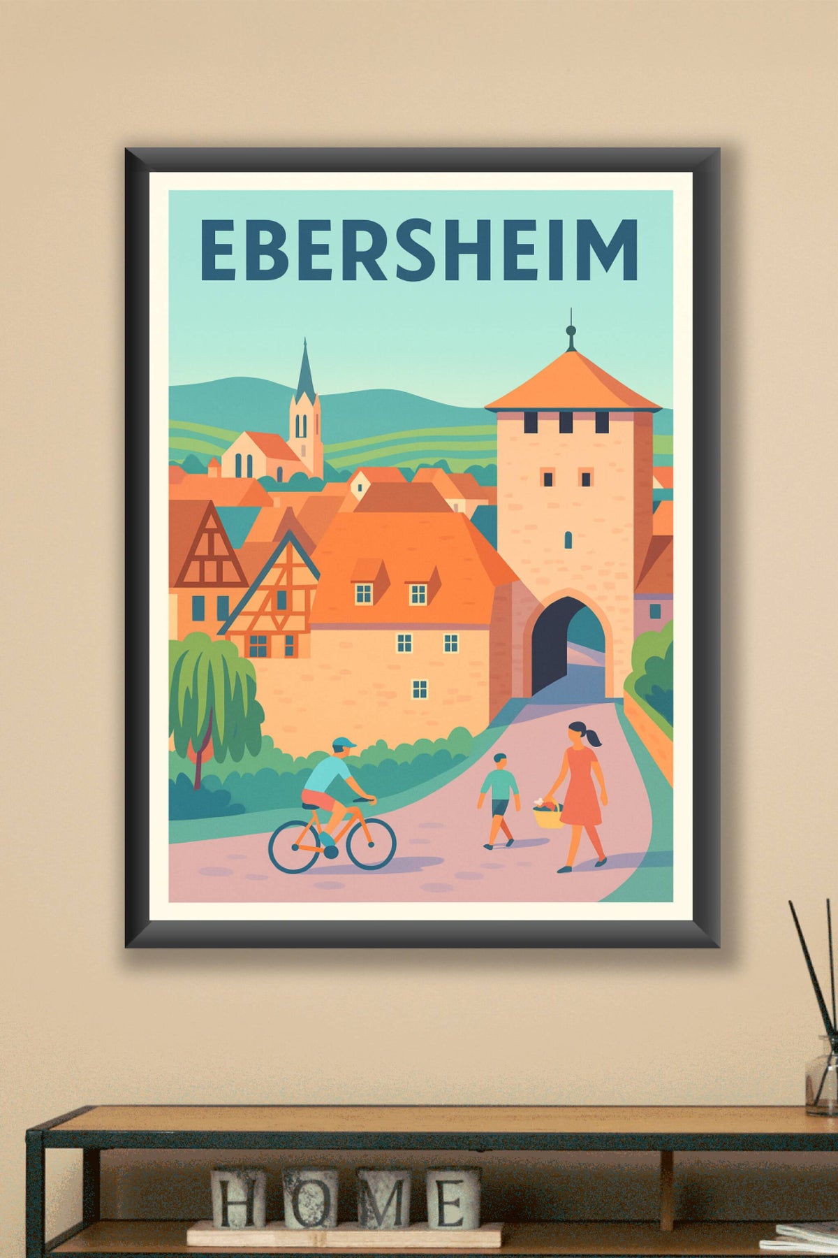 Affiche de Ebersheim - Charme et traditions au cœur de l'Alsace