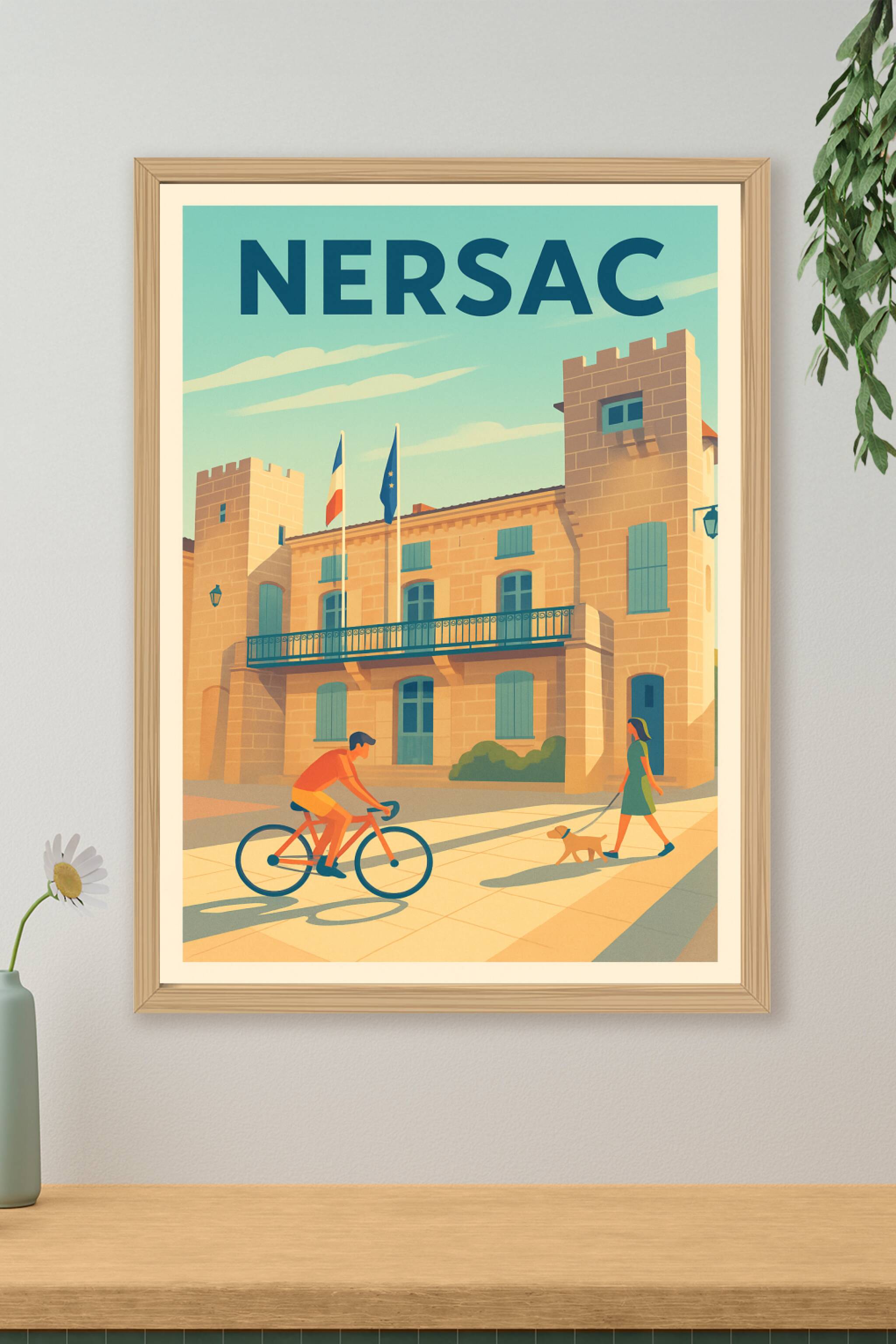 Affiche de Nersac - Ambiance paisible et authentique