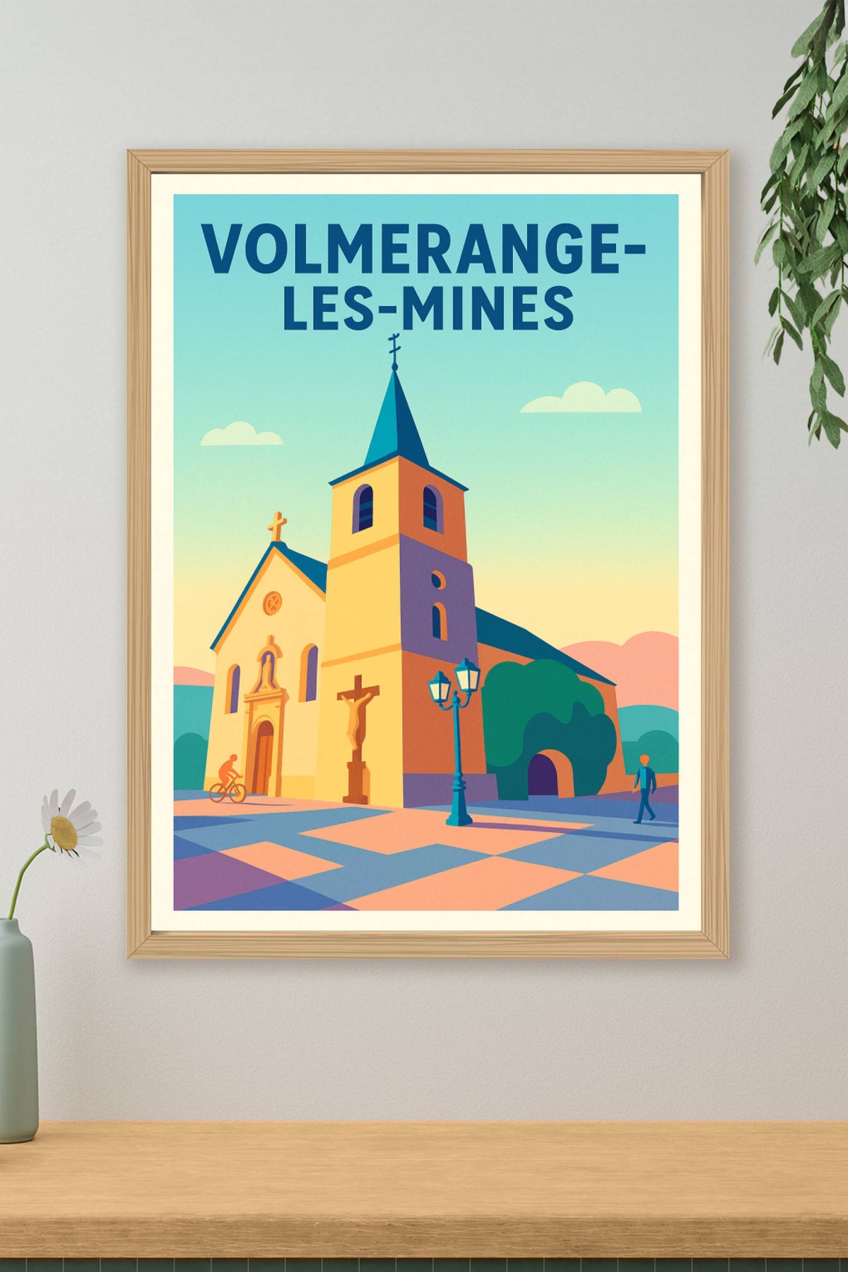 Affiche de Volmerange-les-Mines - Charme et Spiritualité au Cœur du Village