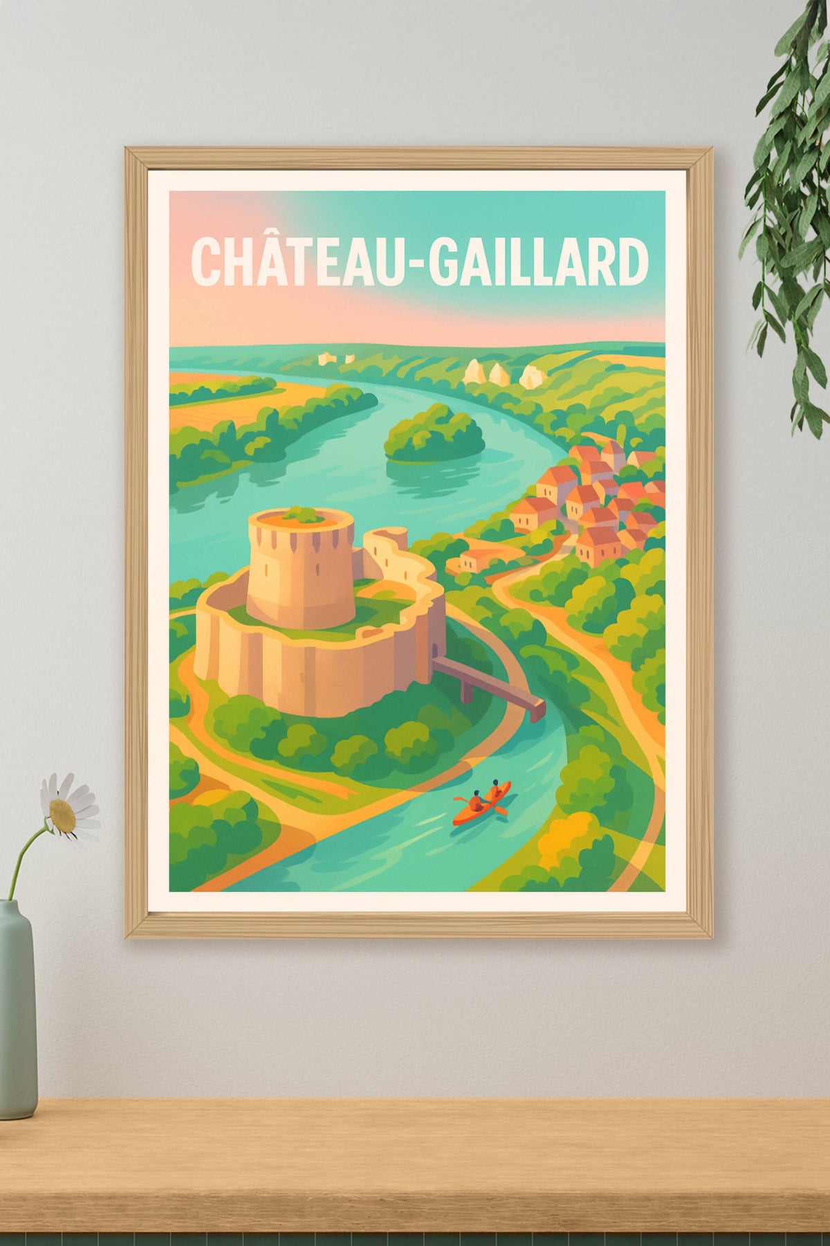 Affiche de Château-Gaillard - Plongée au cœur de l'histoire et de la nature