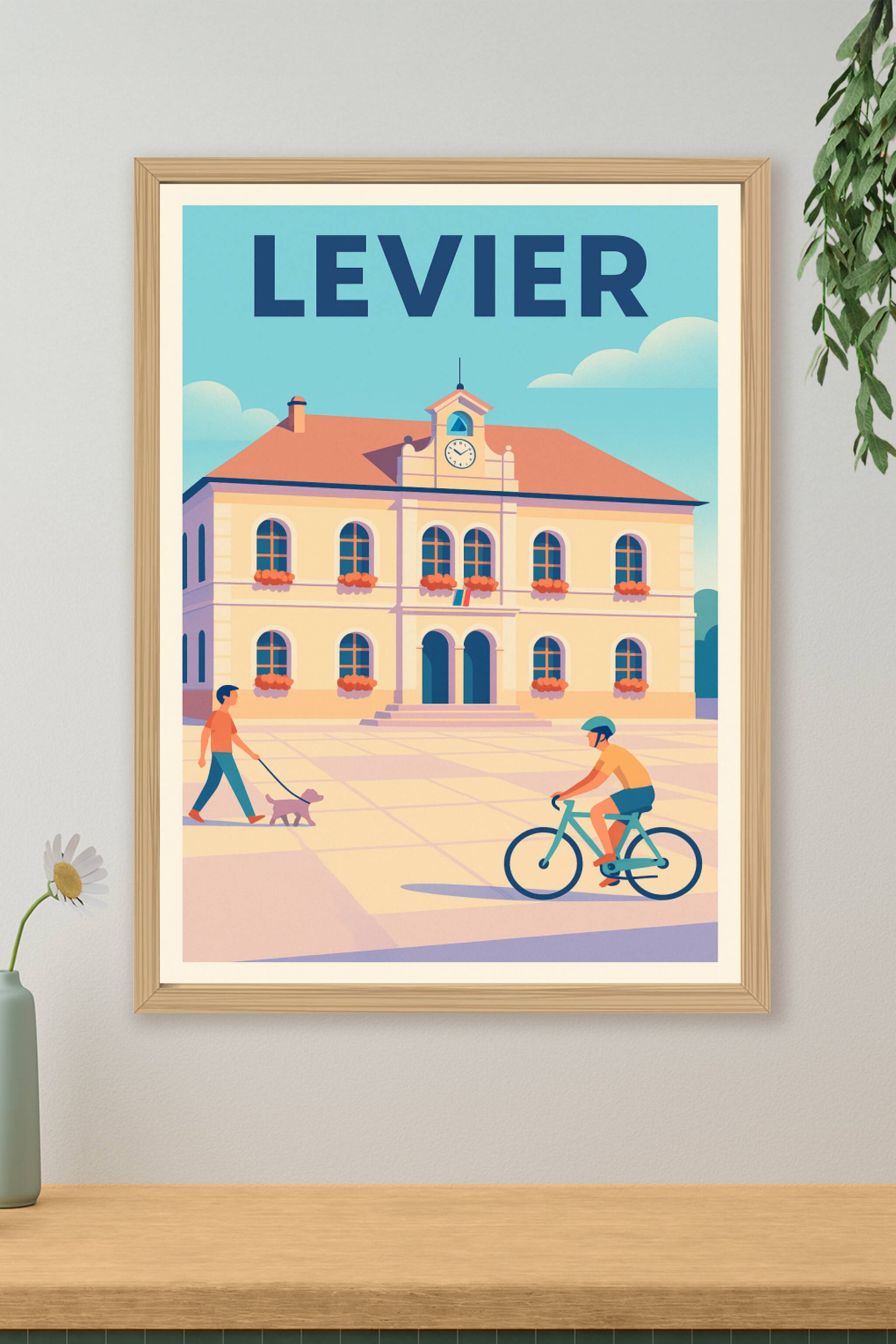 Affiche de Levier - Charme et sérénité au cœur du Doubs