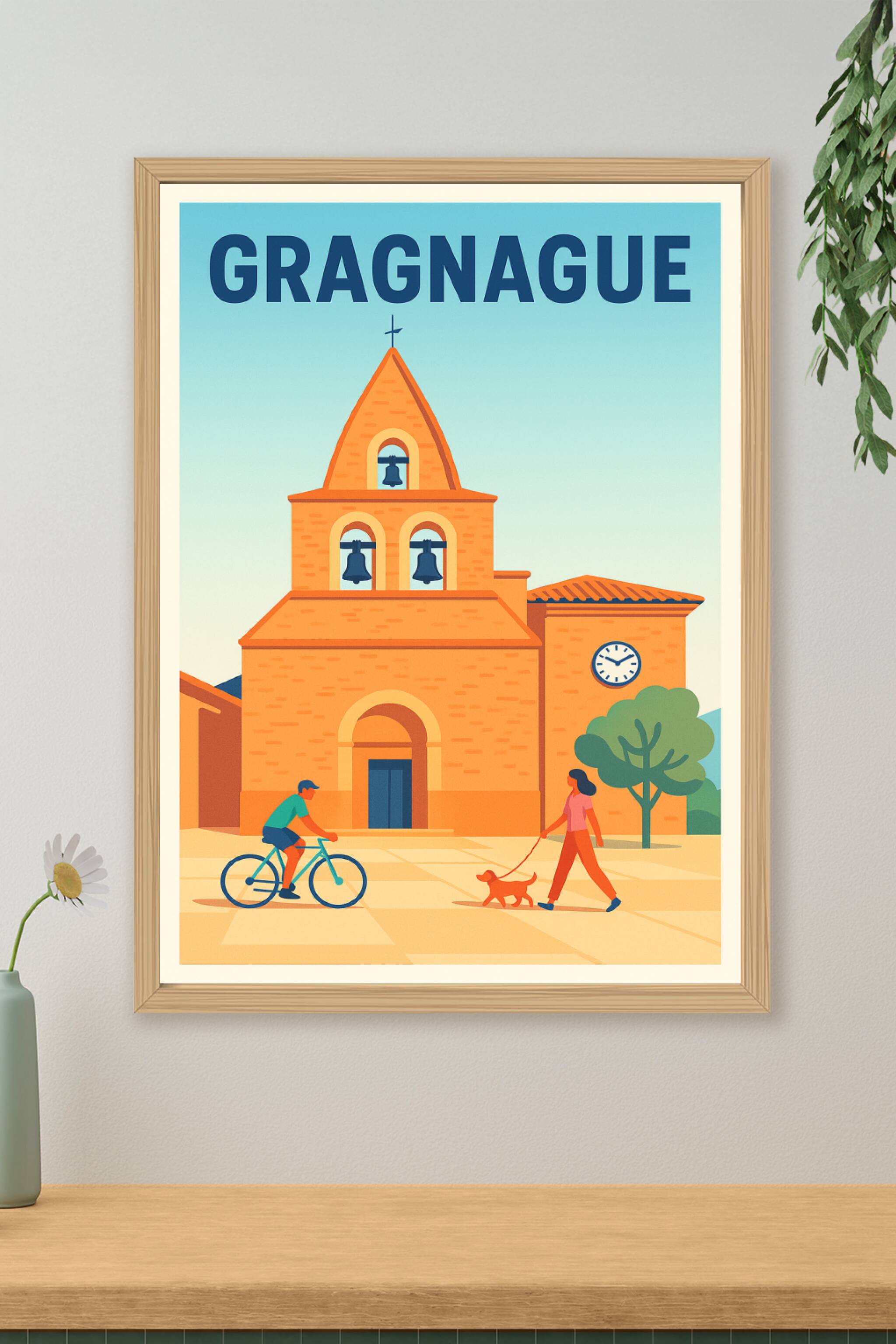 Affiche de Gragnague - Charme et douceur de la vie locale