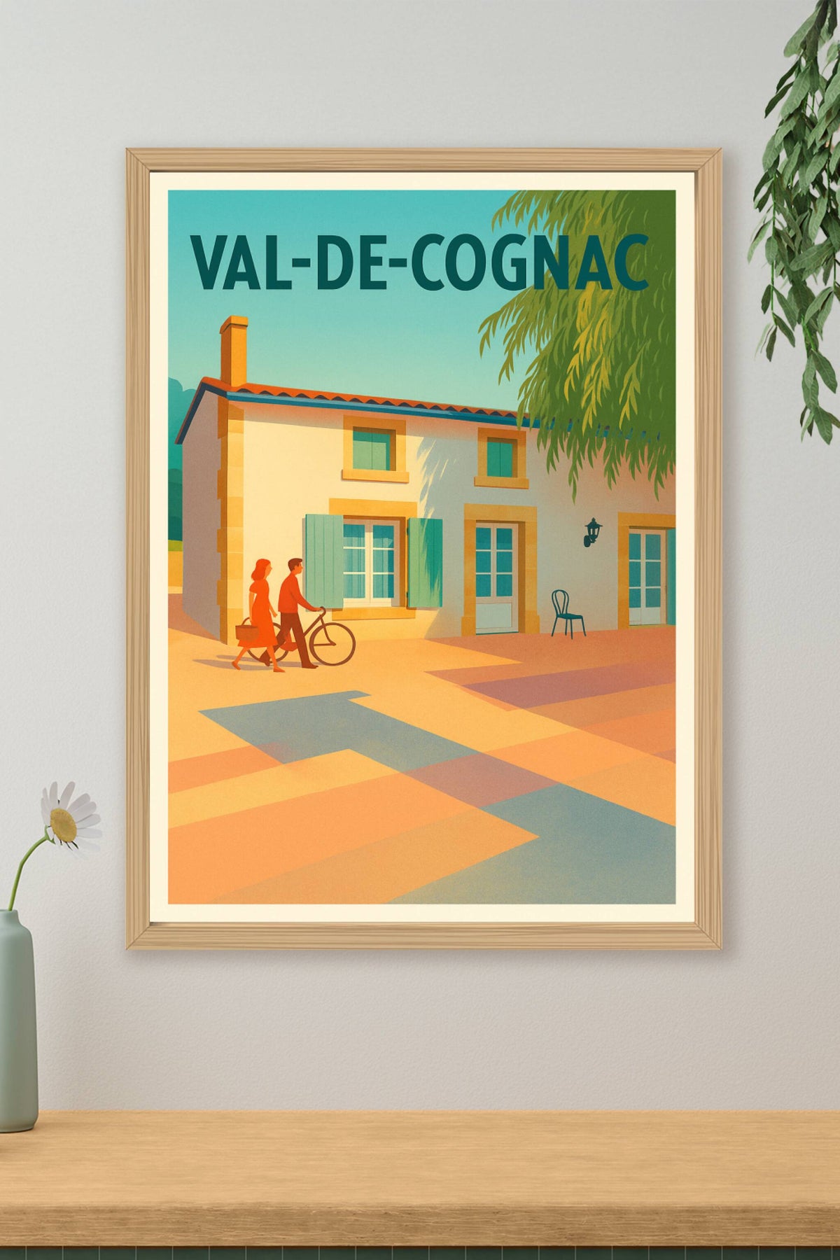 Affiche de Val-de-Cognac - Charme et lumière du Sud-Ouest