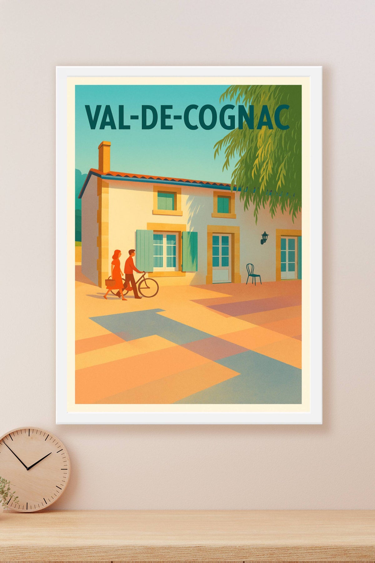 Affiche de Val-de-Cognac - Charme et lumière du Sud-Ouest