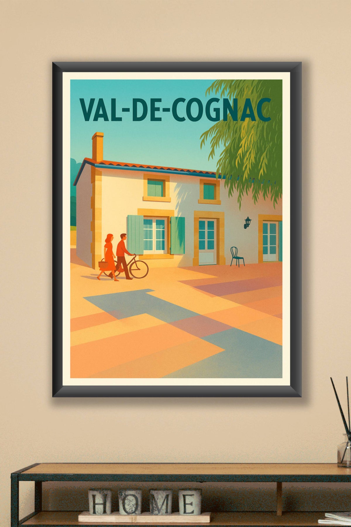 Affiche de Val-de-Cognac - Charme et lumière du Sud-Ouest