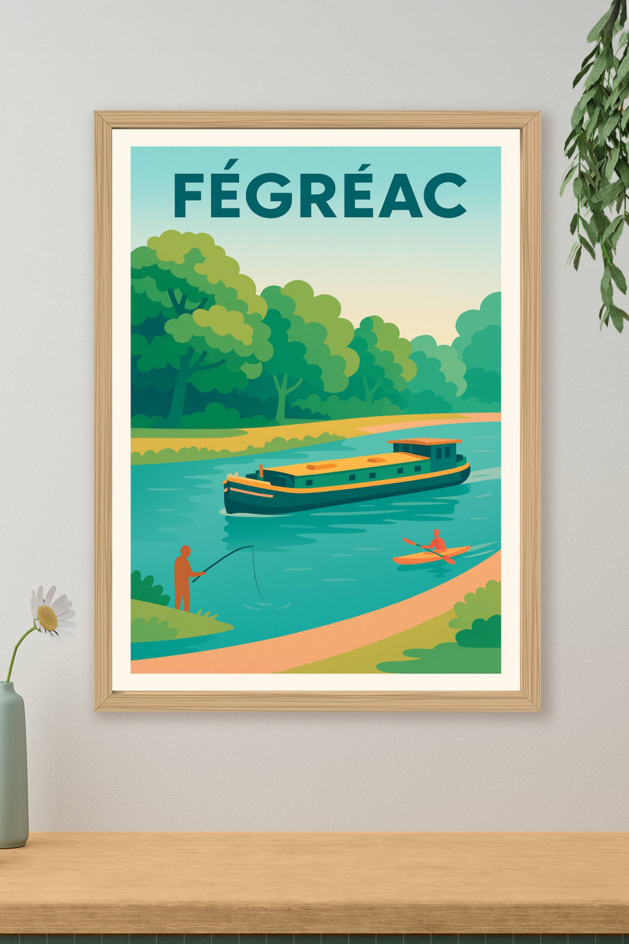 Affiche de Fégréac - Tranquillité au fil de l'eau
