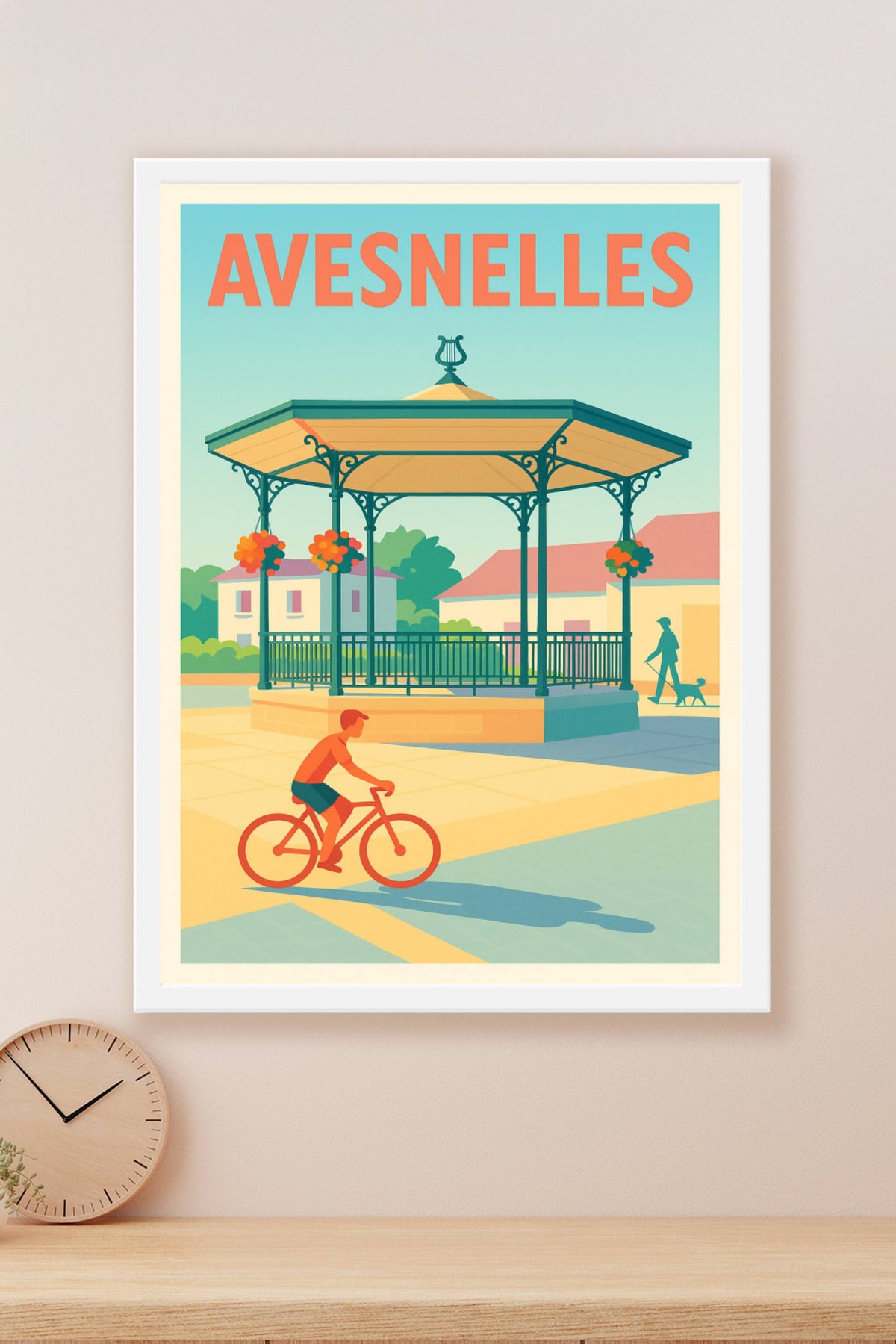 Affiche de Avesnelles - Sérénité au cœur du kiosque