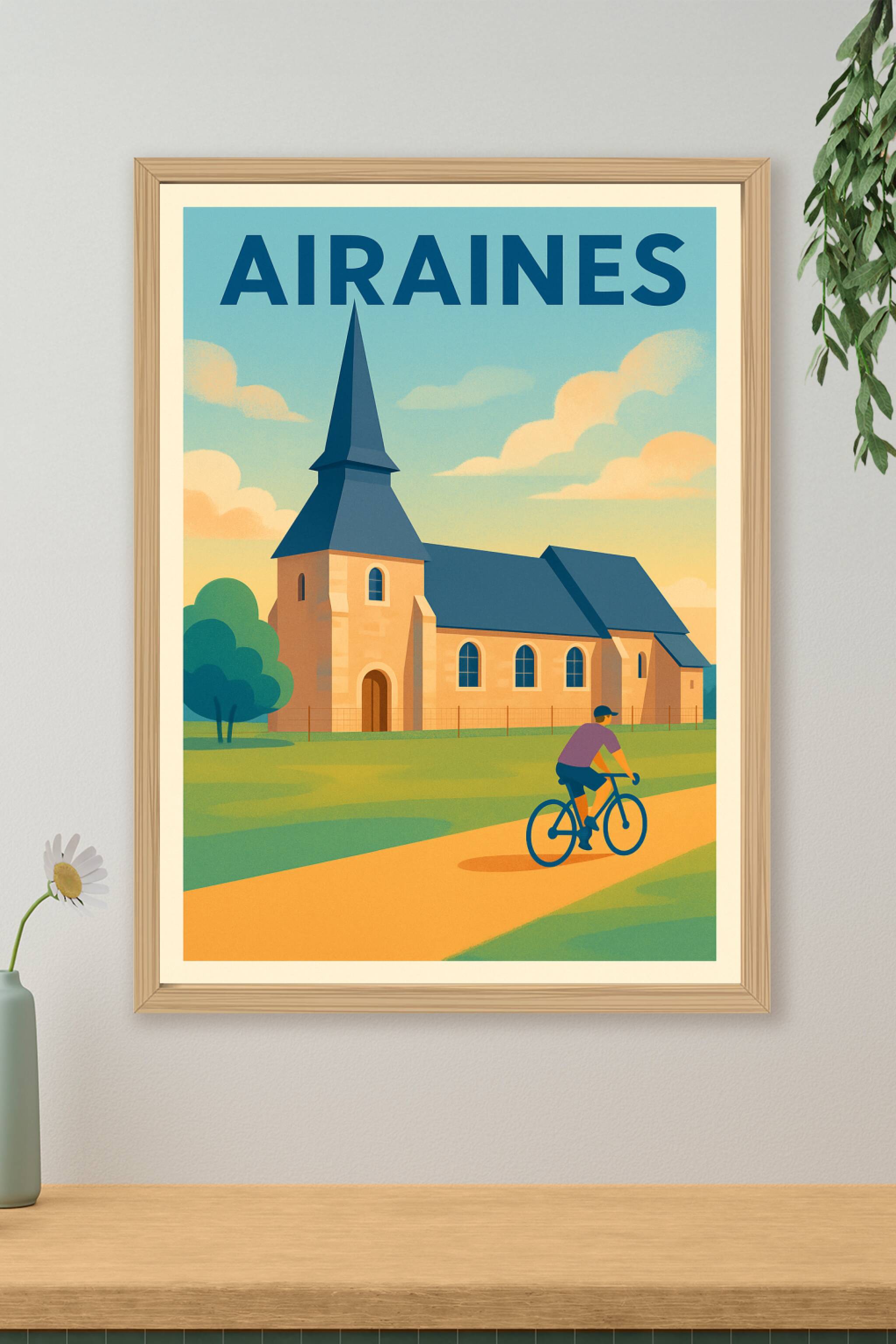 Affiche de Airaines - Charme paisible et nature retrouvée