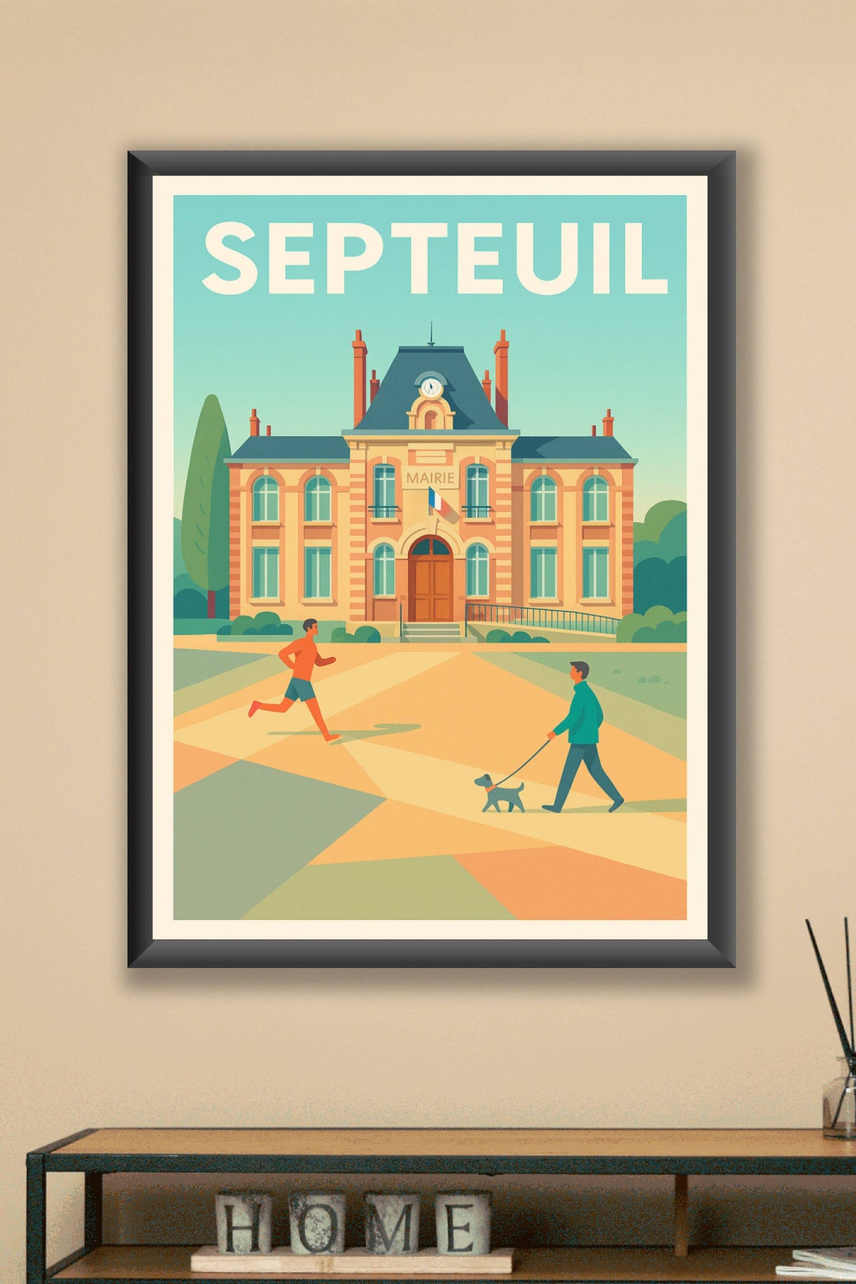 Affiche de Septeuil - Charme et vie quotidienne au cœur du village