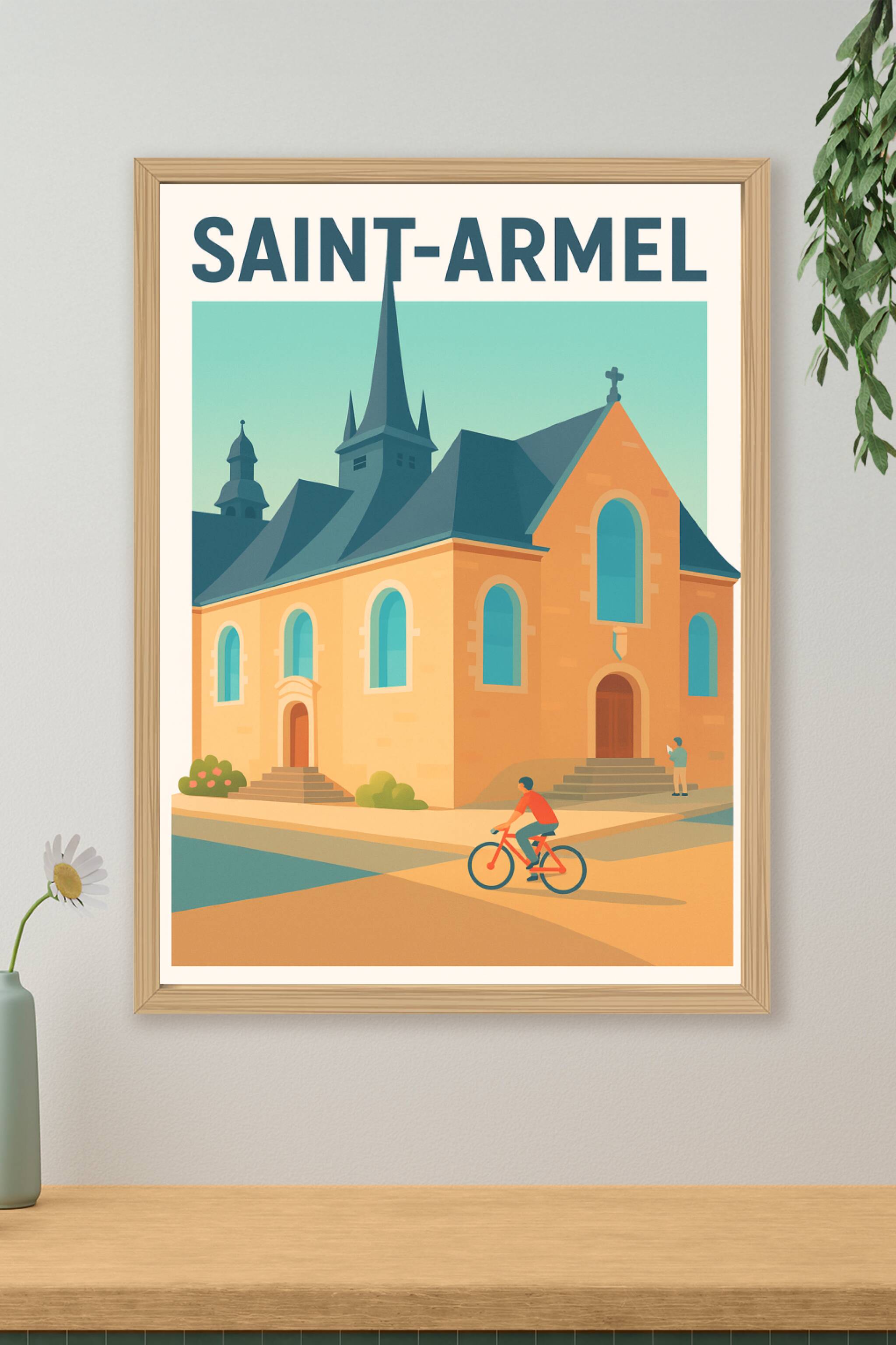 Affiche de Saint-Armel - Charme et sérénité au cœur du village
