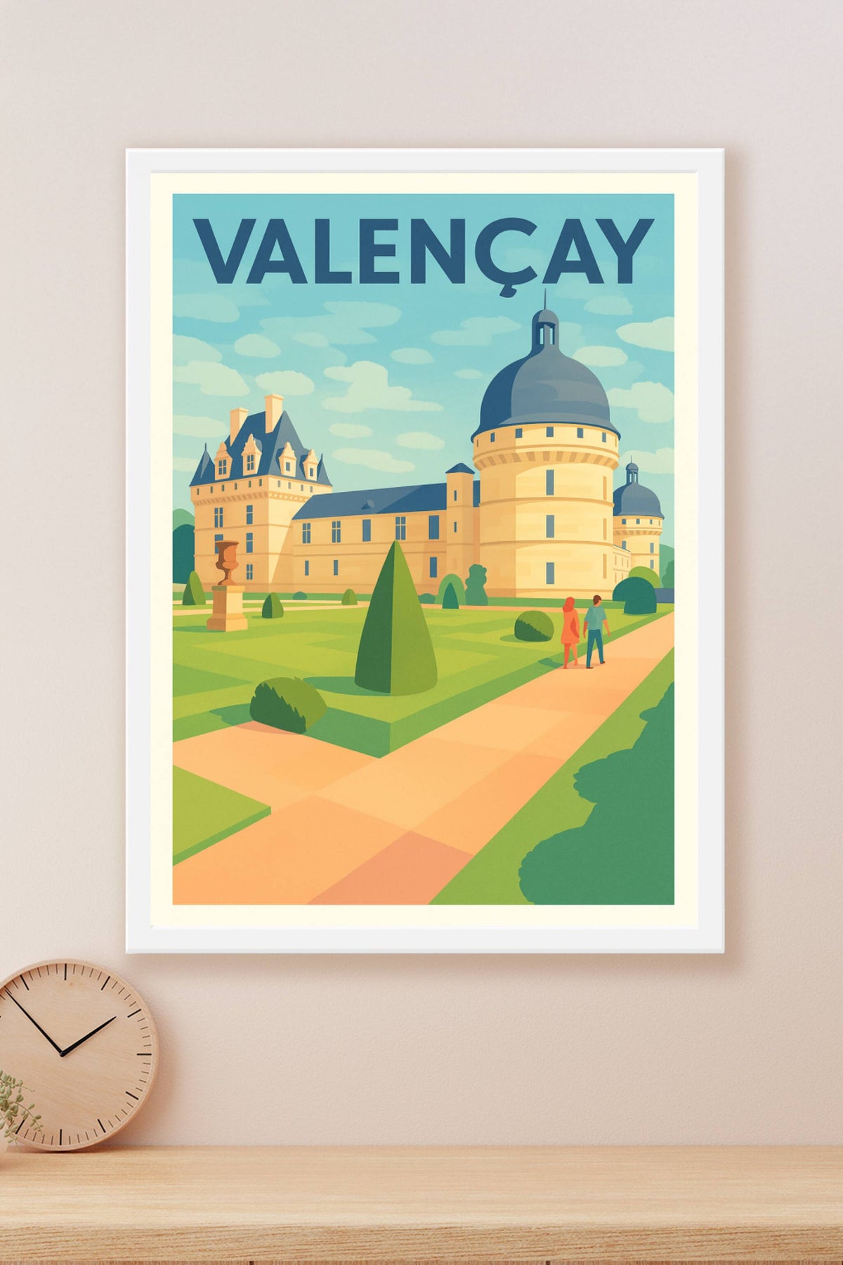 Affiche de Valençay - Élégance et charme historique