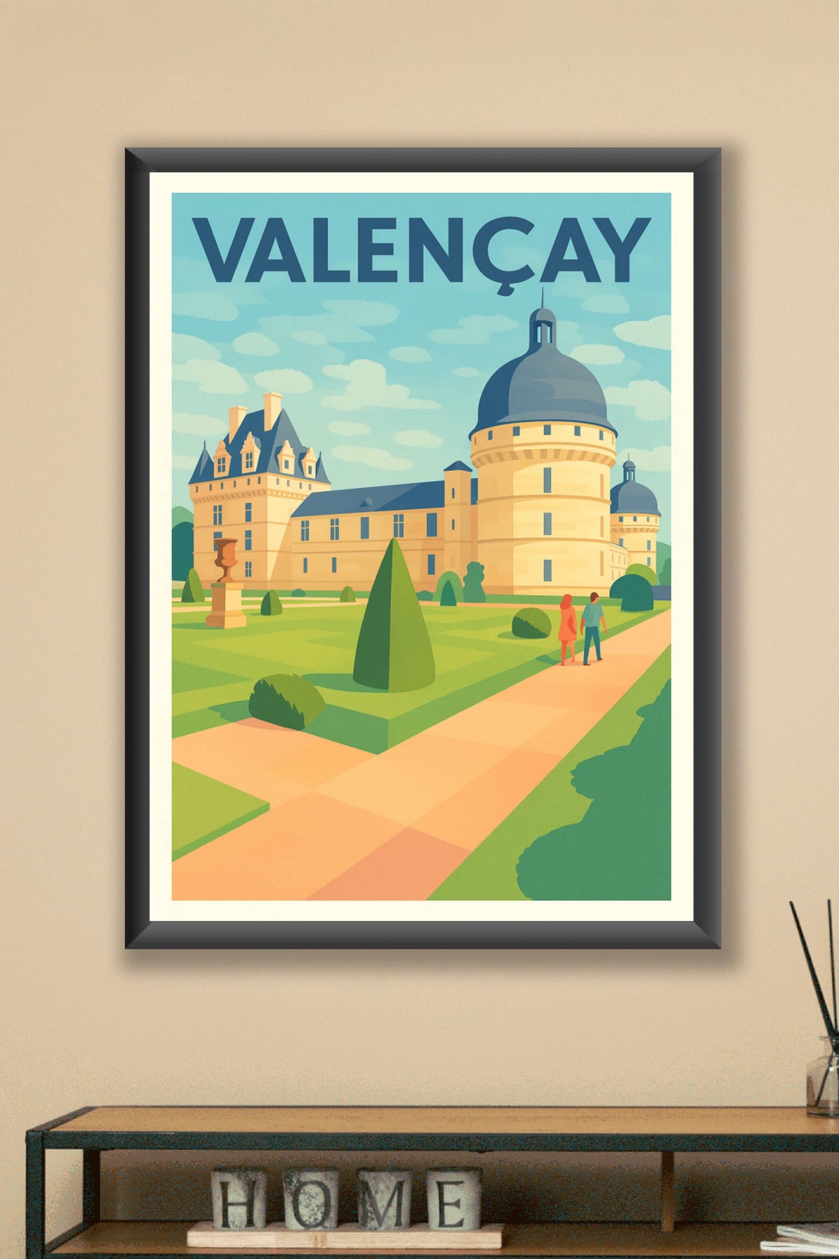 Affiche de Valençay - Élégance et charme historique